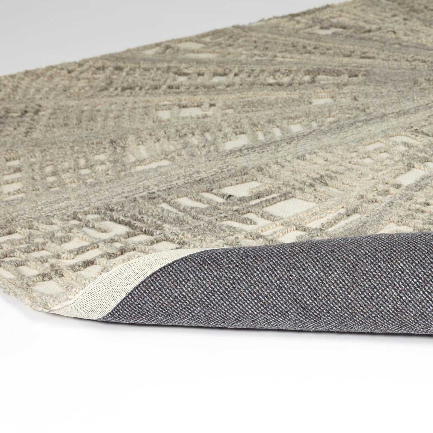 Vortex Rug - Ivory/Natural/Grey - 5 Sizes - Grats Decor Interior Design & Build Inc.