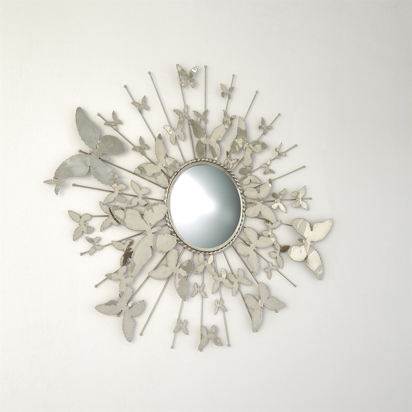 Butterfly Mirror - Nickel
