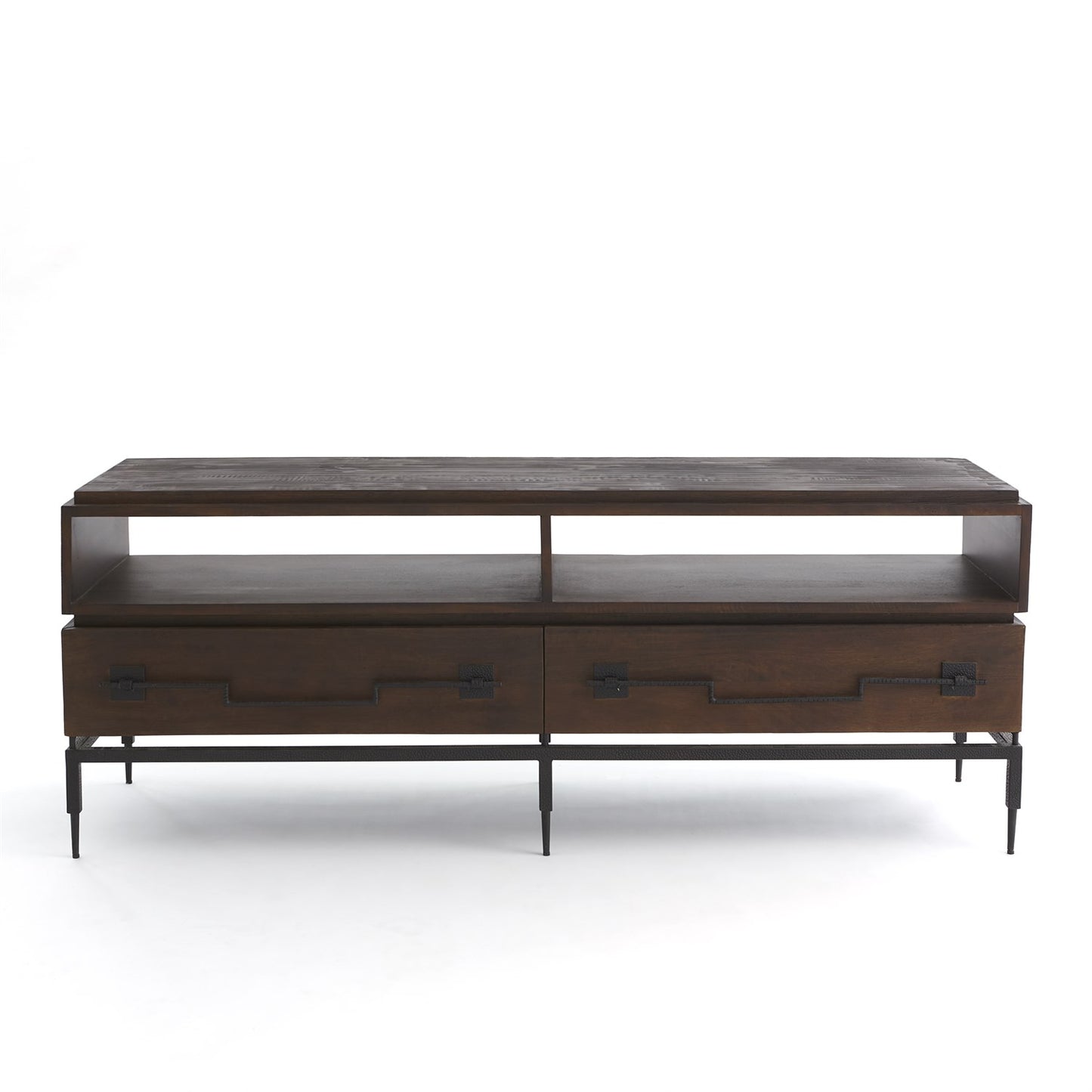 Scratch 71" Media Console - Brushed Mango
