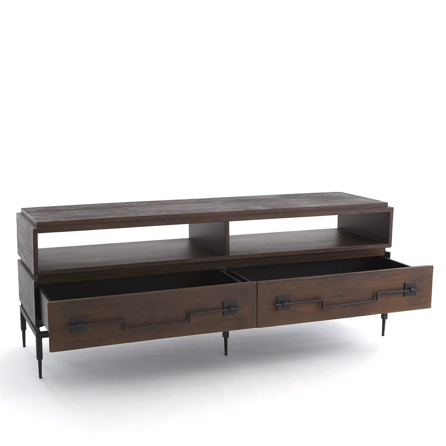 Scratch 71" Media Console - Brushed Mango