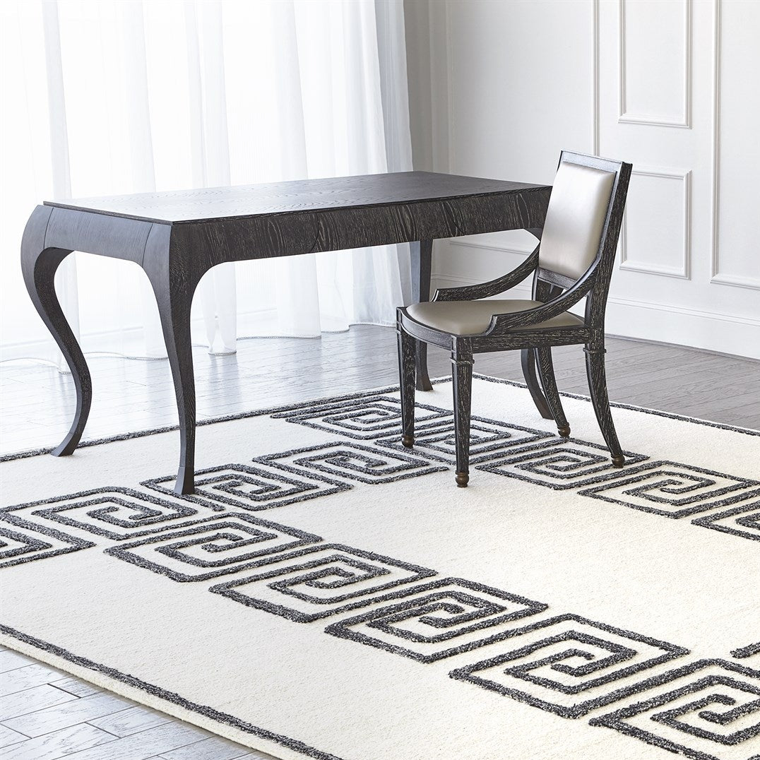 Paris Desk-Black Cerused Oak