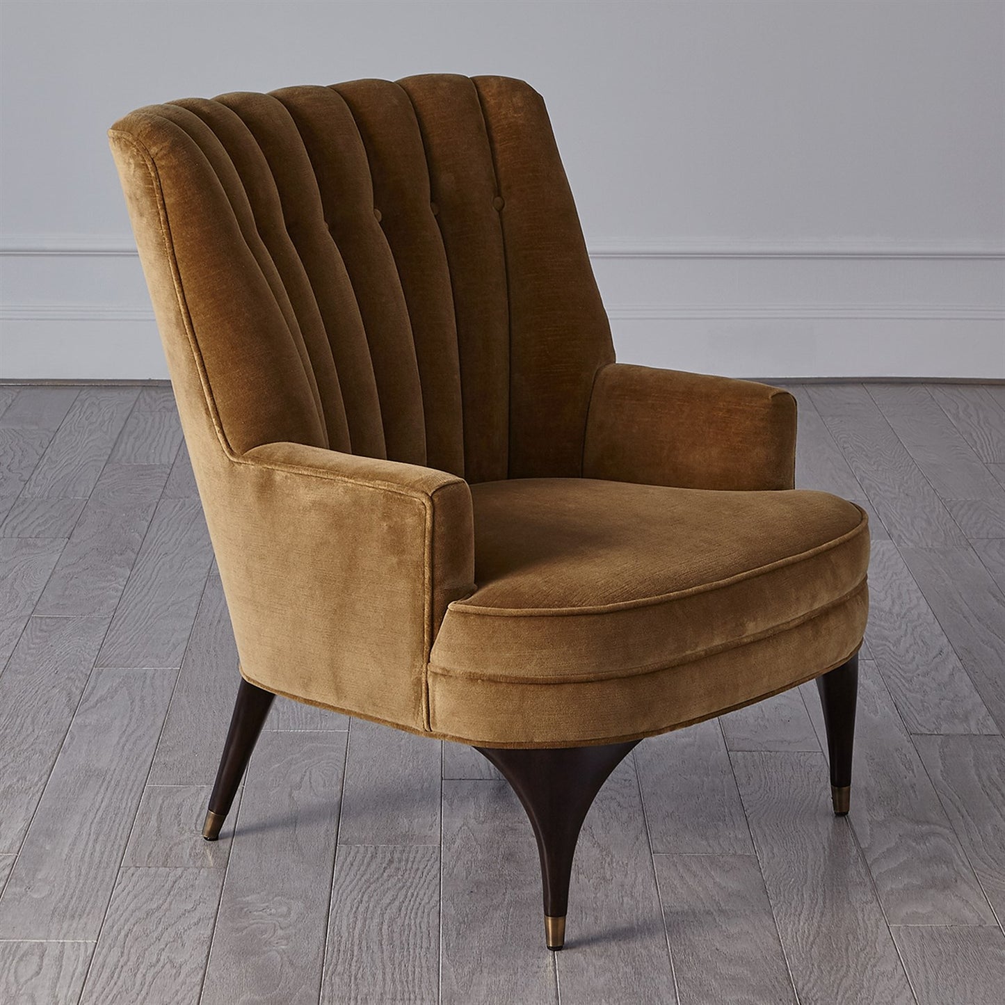 Duncan Chair - Toast Velvet