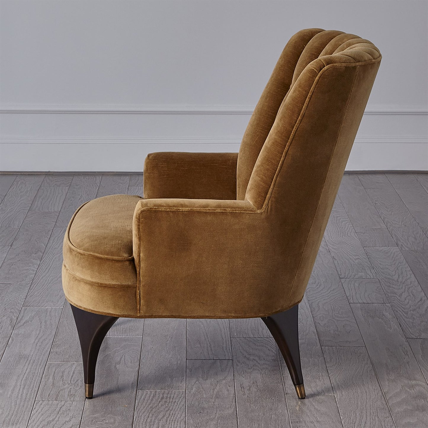 Duncan Chair - Toast Velvet