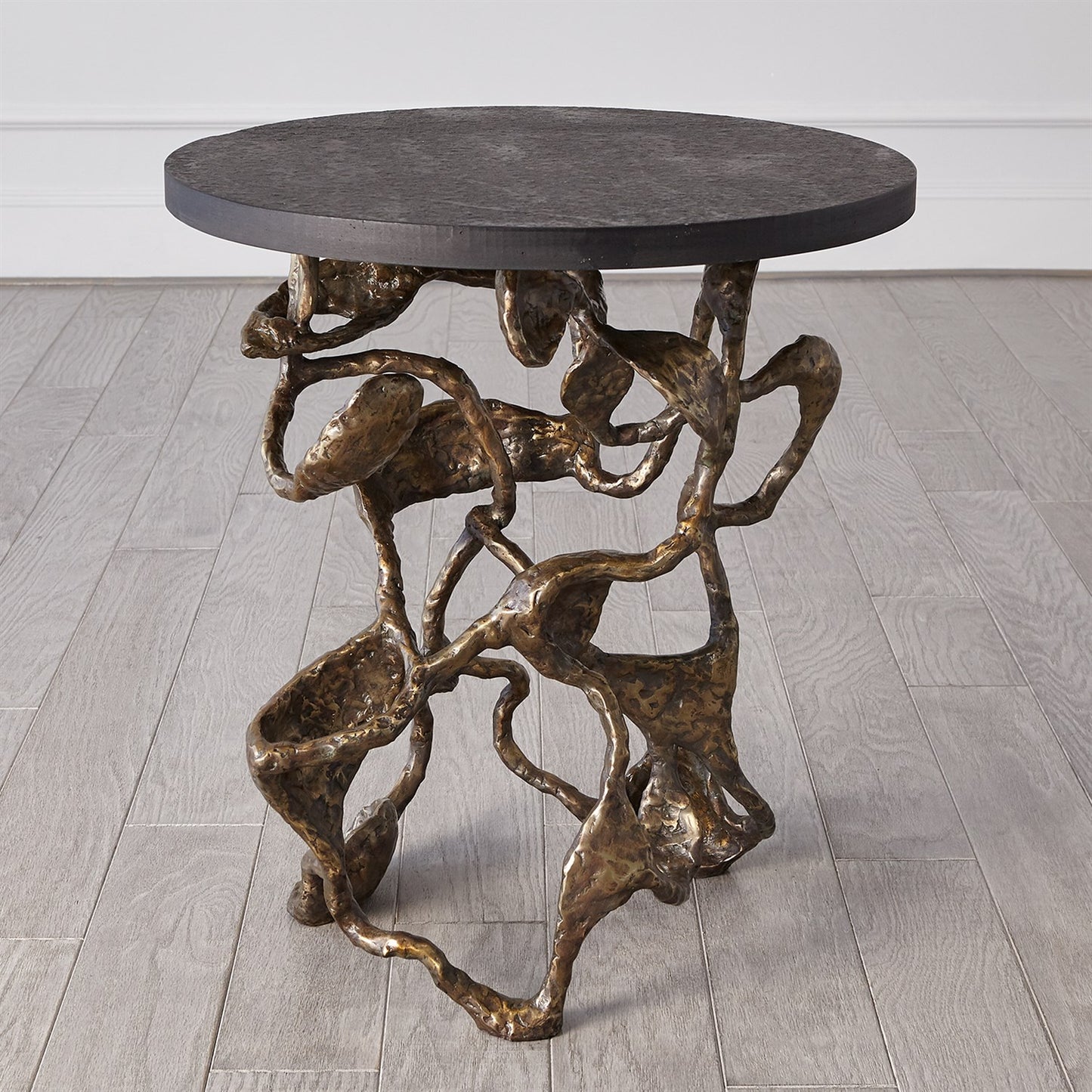 Drift Table - Faux Bronze