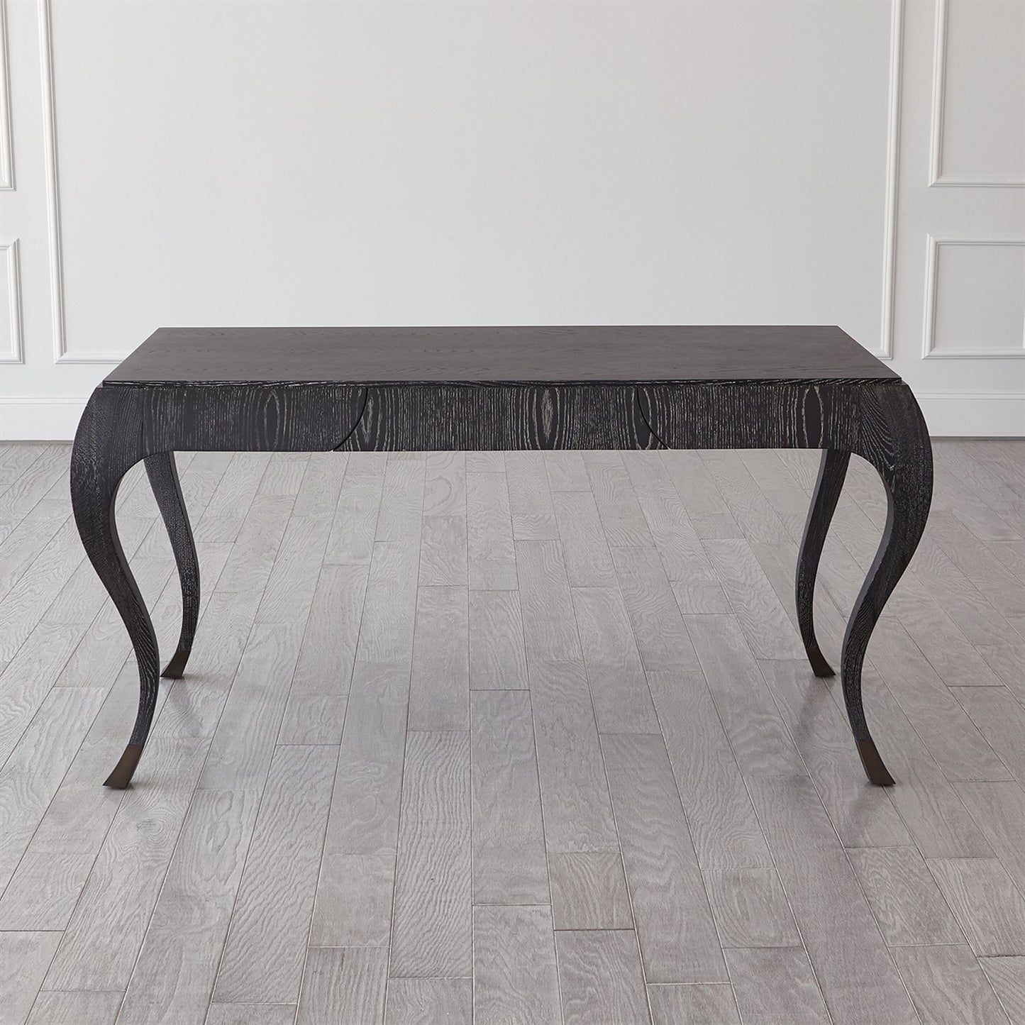 Paris Desk-Black Cerused Oak
