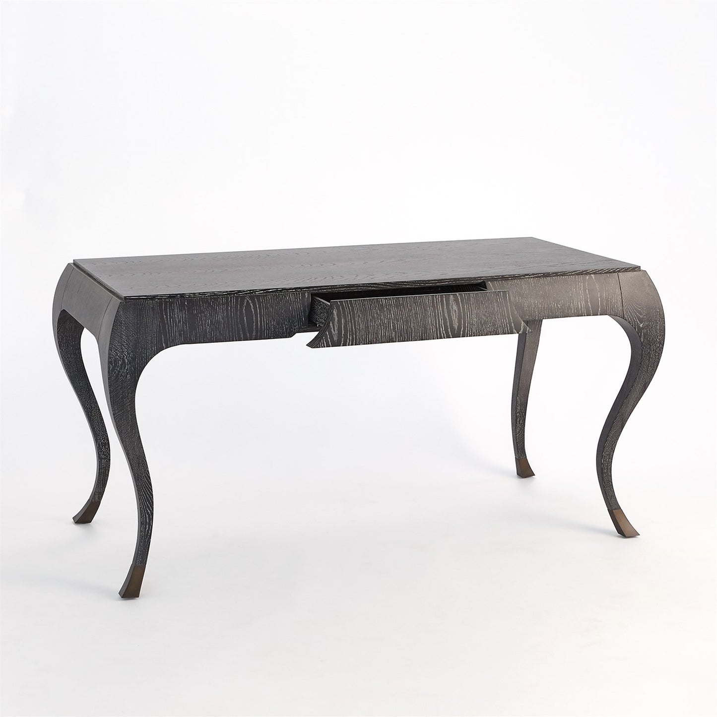 Paris Desk-Black Cerused Oak