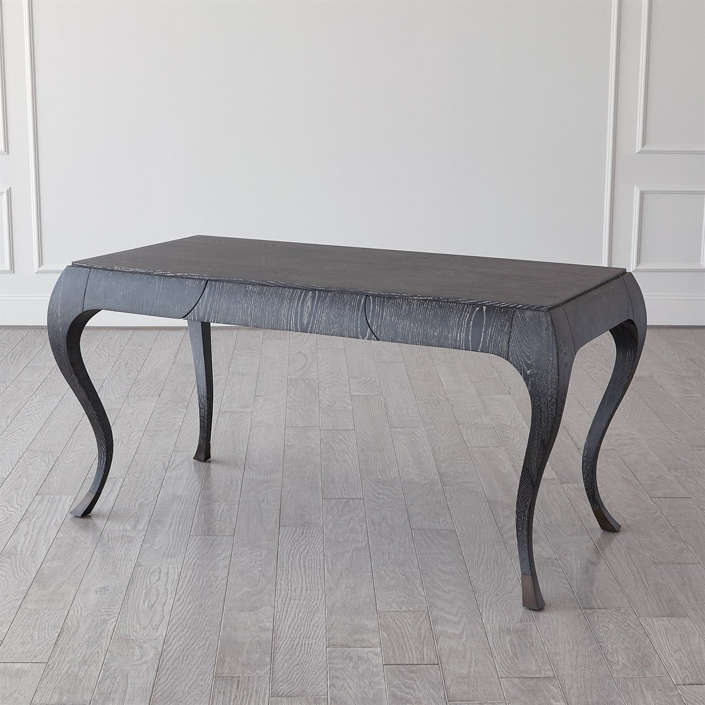 Paris Desk-Black Cerused Oak