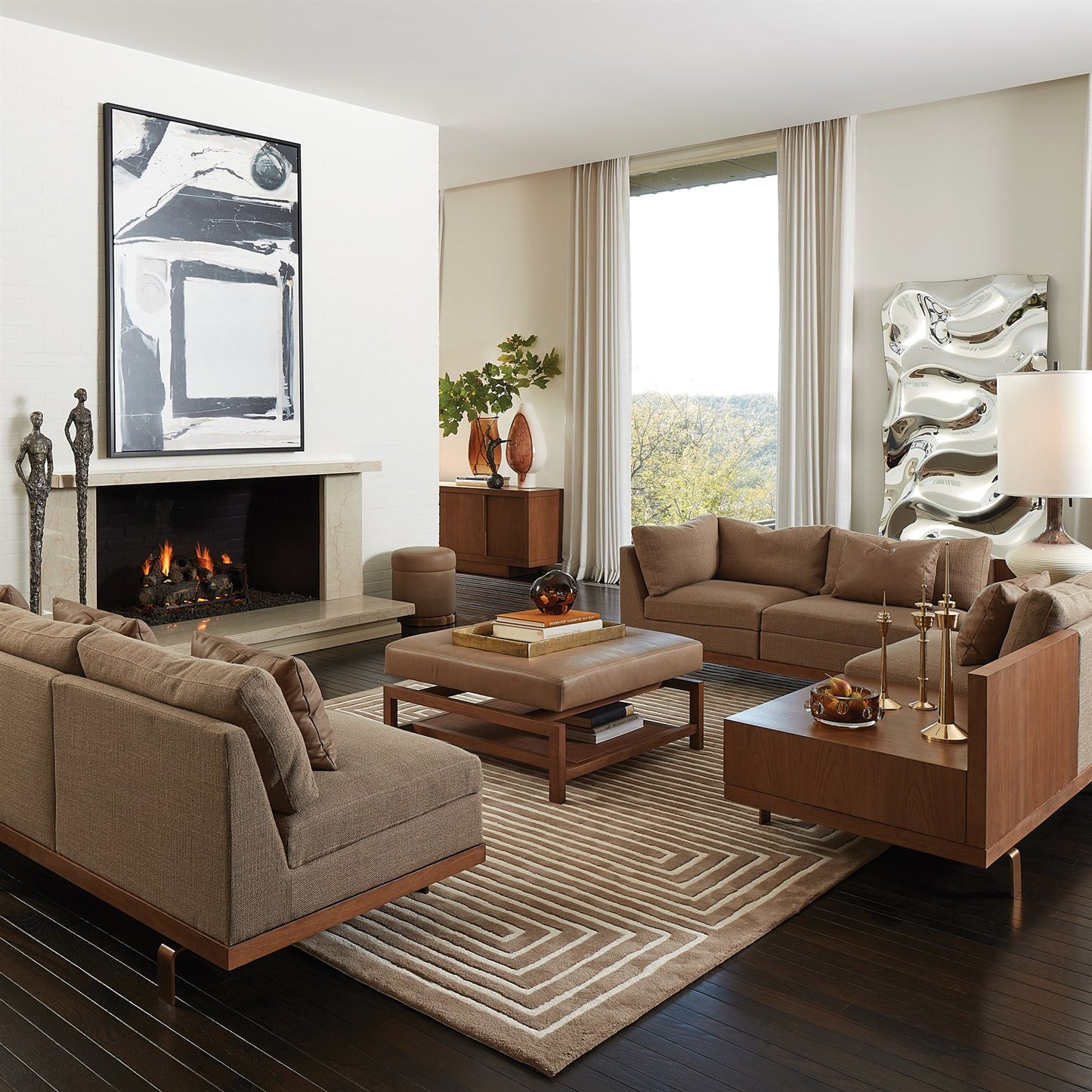 Latitudes High Contrast Rug- 5 Sizes
