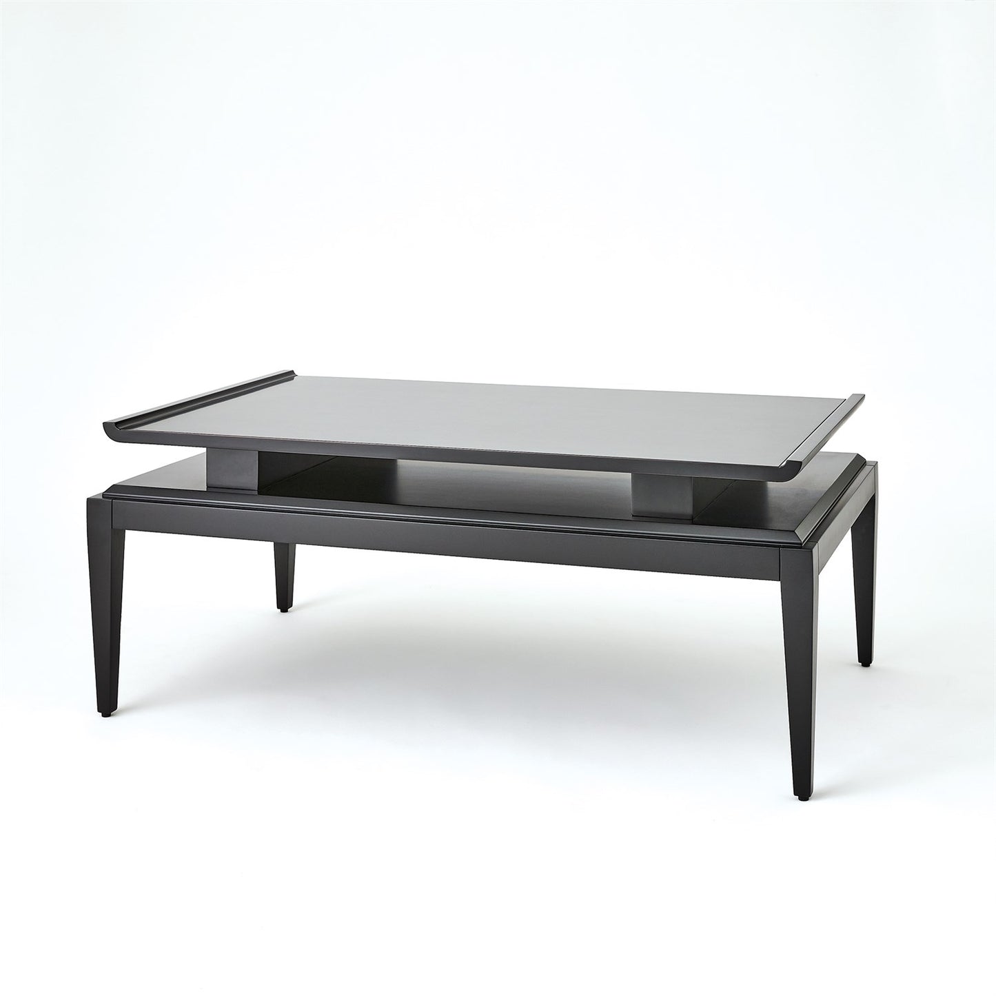 Poise Cocktail Table - Black Satin