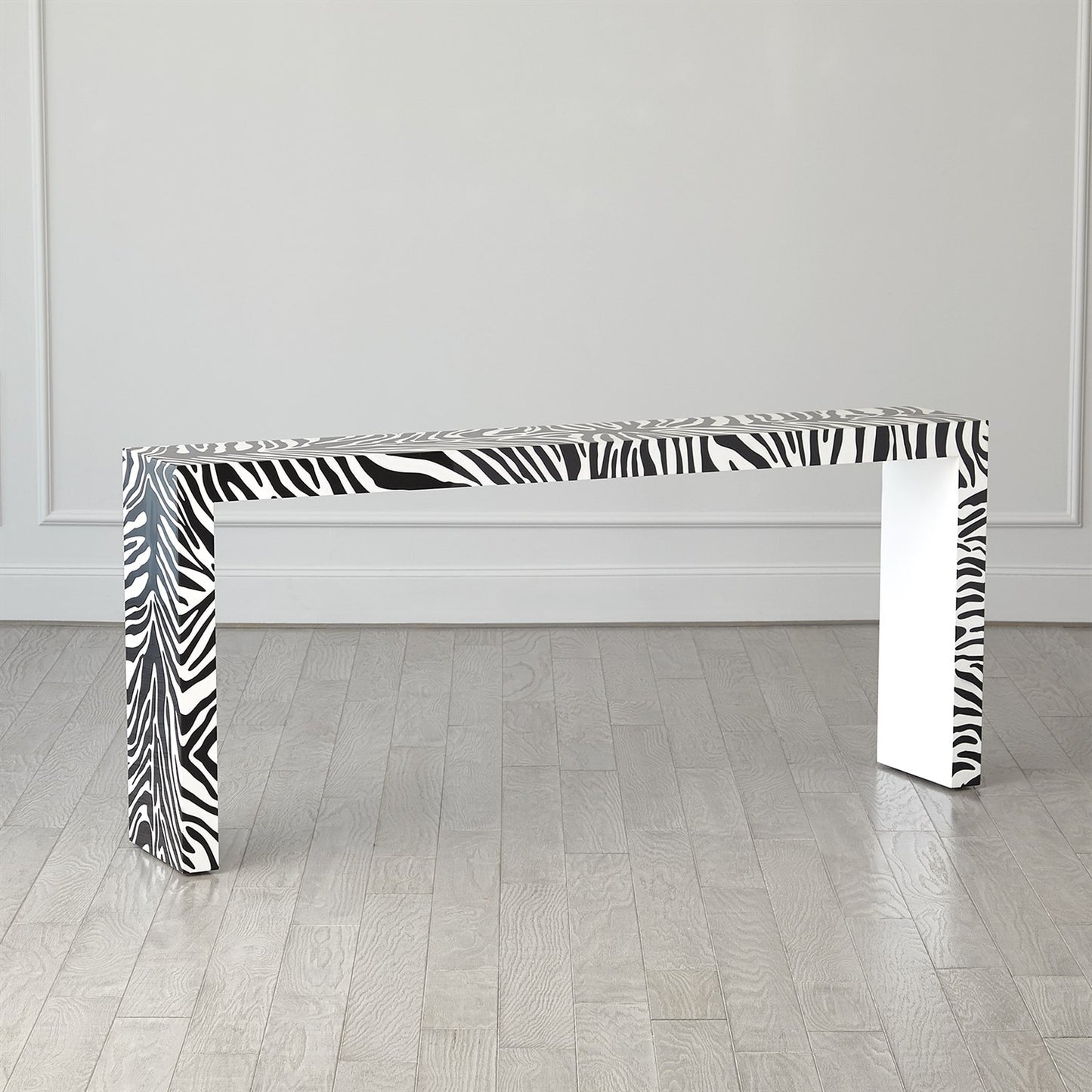Parson Table - Zebra Lacquer