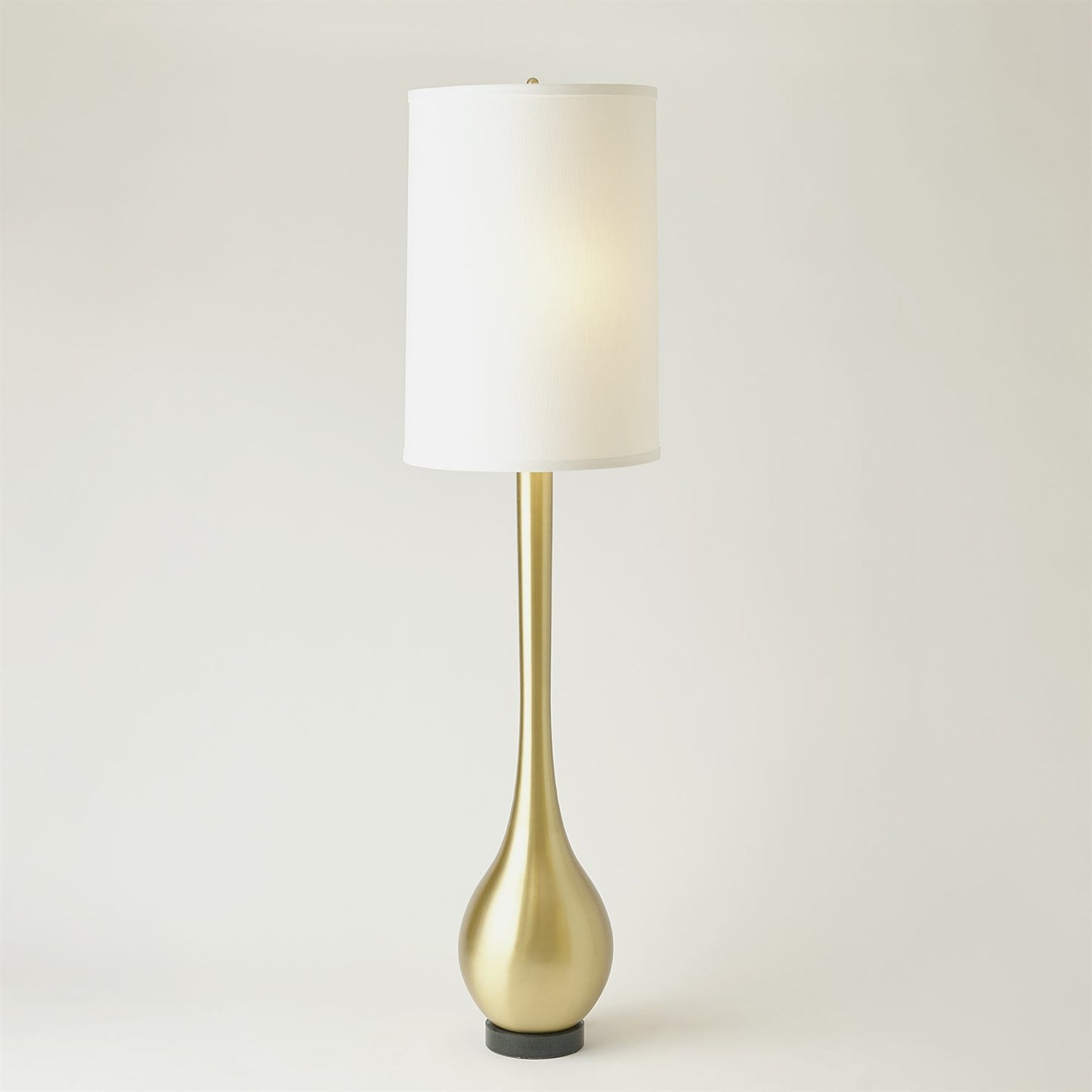 Bulb 81"H Floor Lamp - Brushed Brass