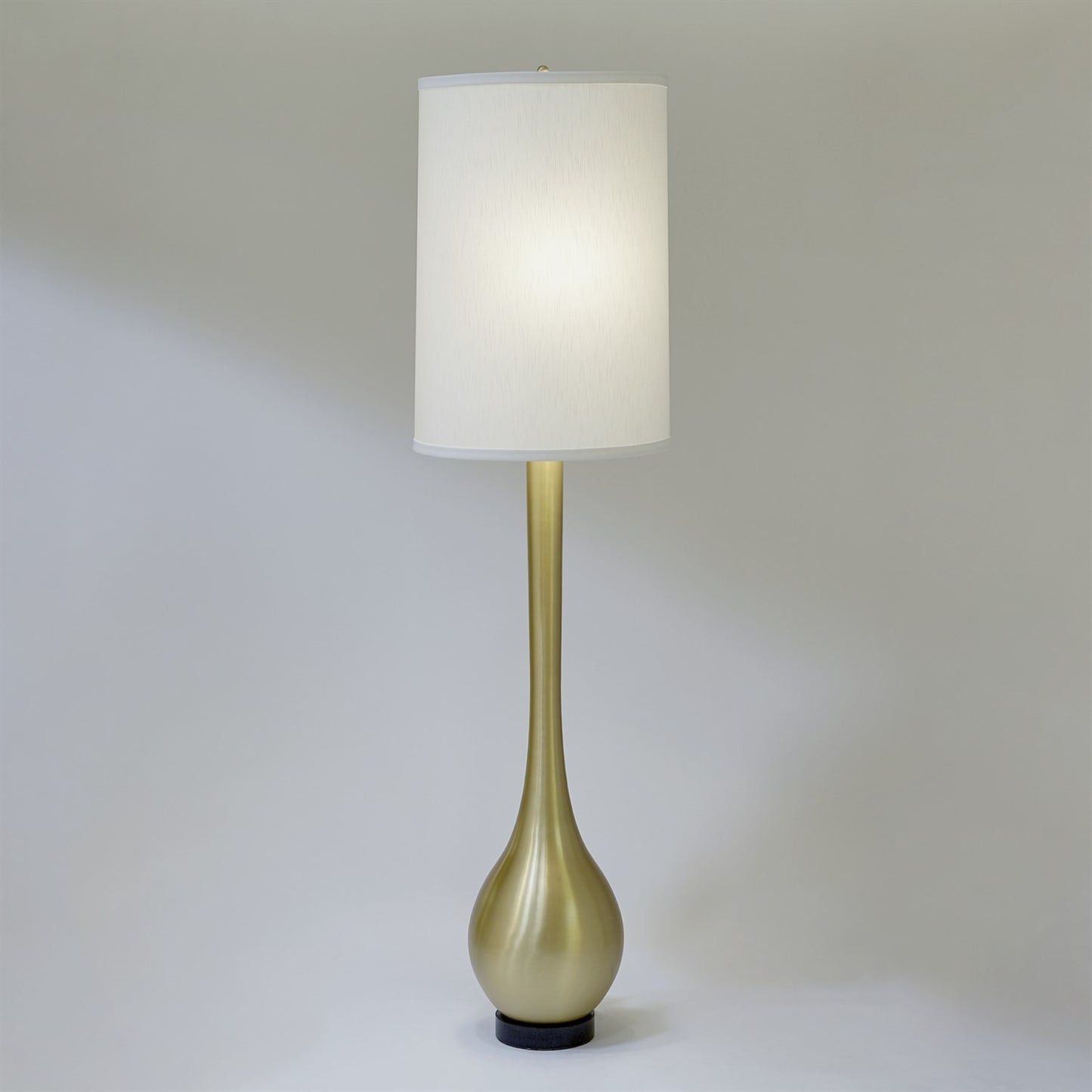 Bulb 81"H Floor Lamp - Brushed Brass