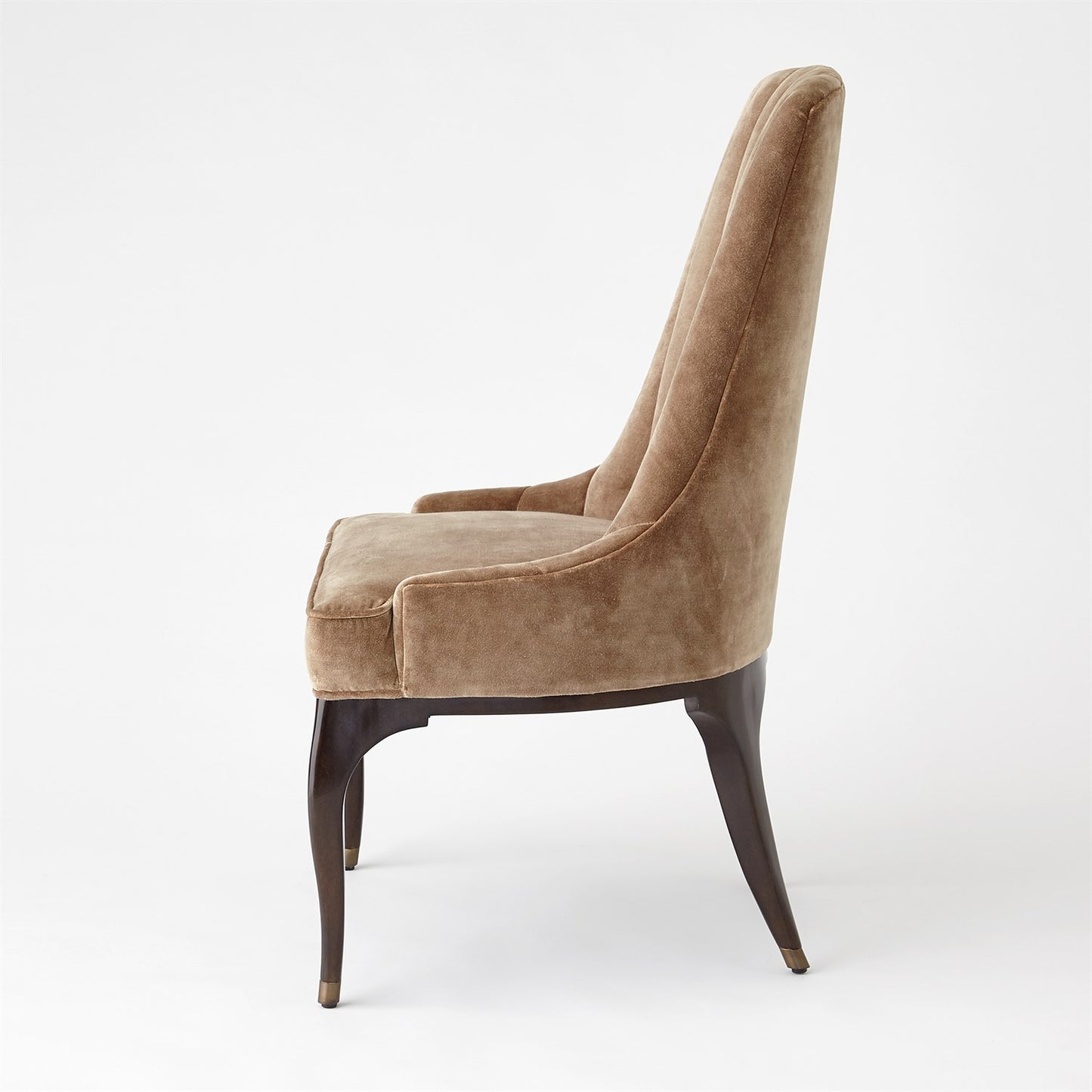 Channel Tufted Dining Chair - Mushroom