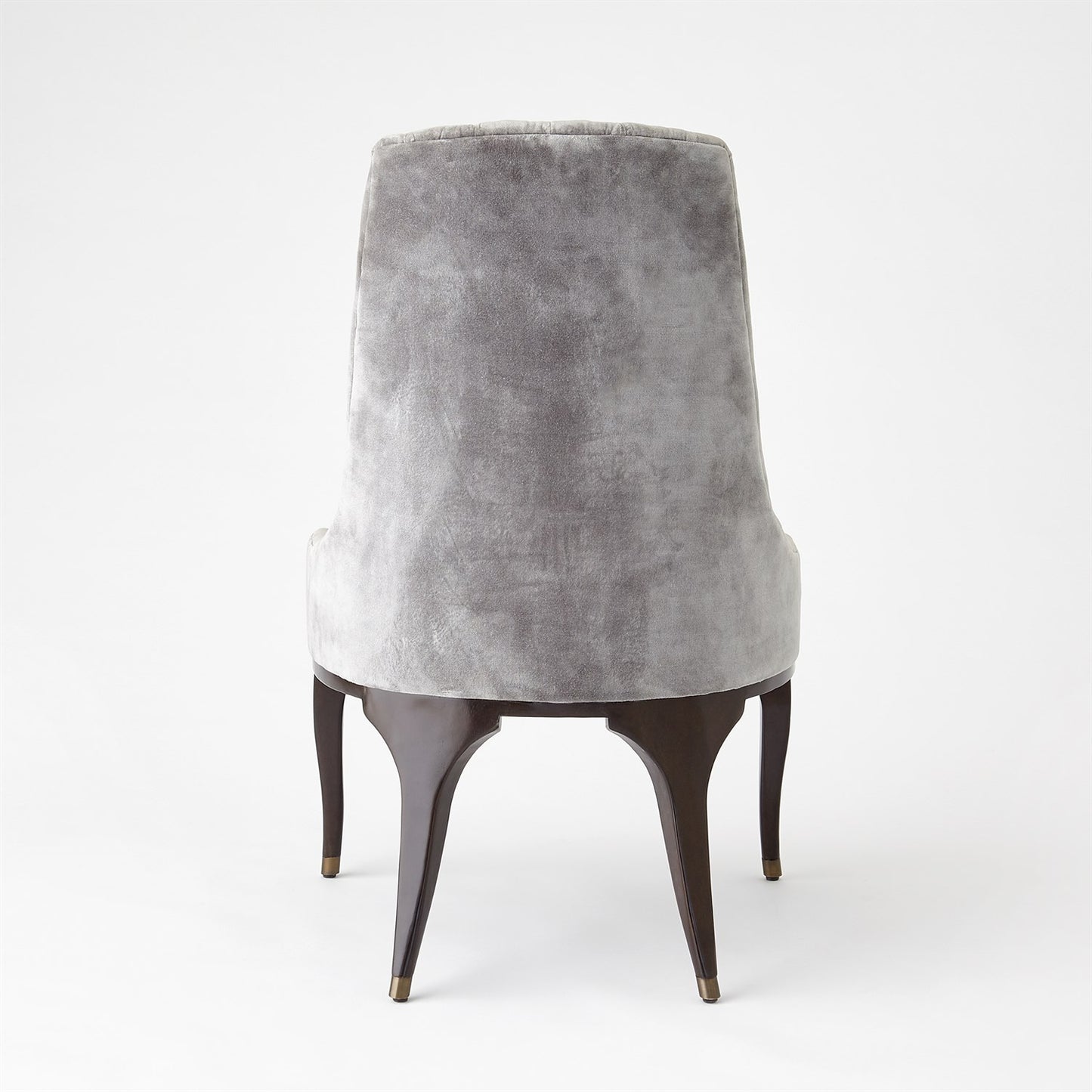 Channel Tufted Dining Chair - Gargoyle
