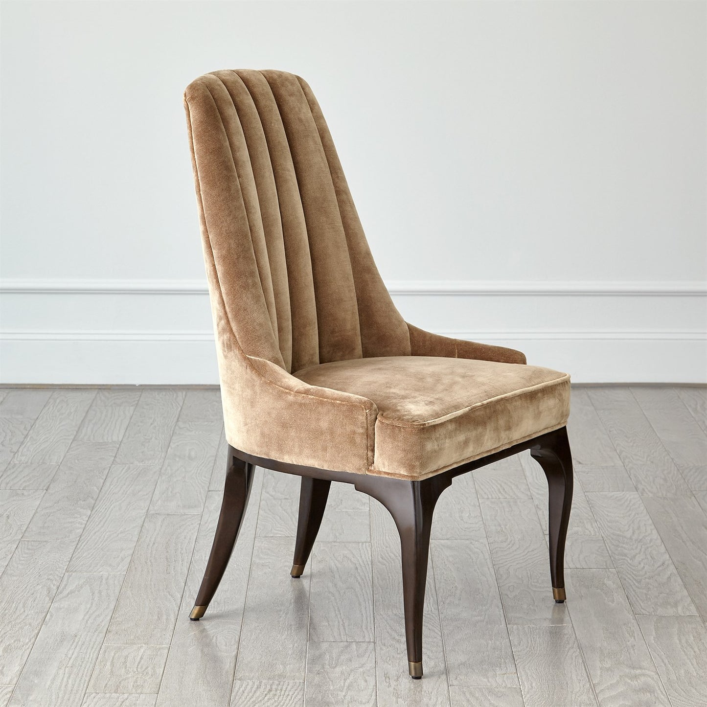 Channel Tufted Dining Chair - Mushroom