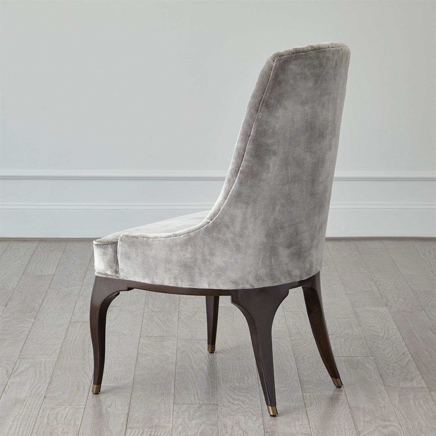 Channel Tufted Dining Chair - Gargoyle