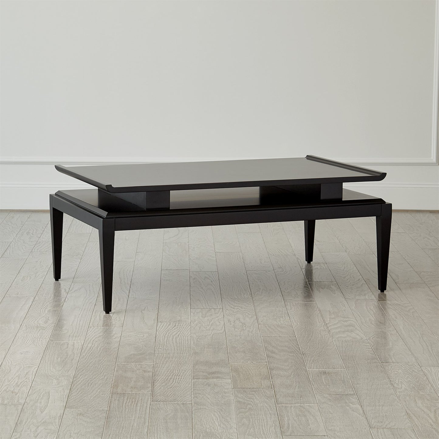 Poise Cocktail Table - Black Satin