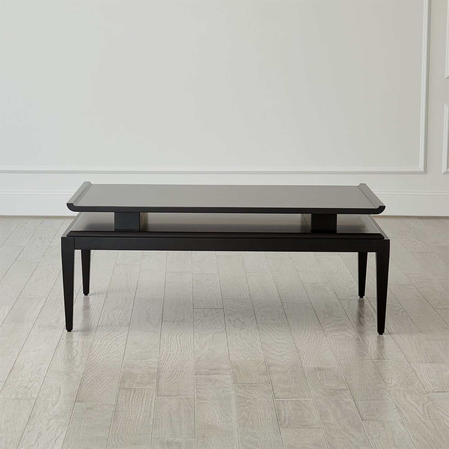 Poise Cocktail Table - Black Satin