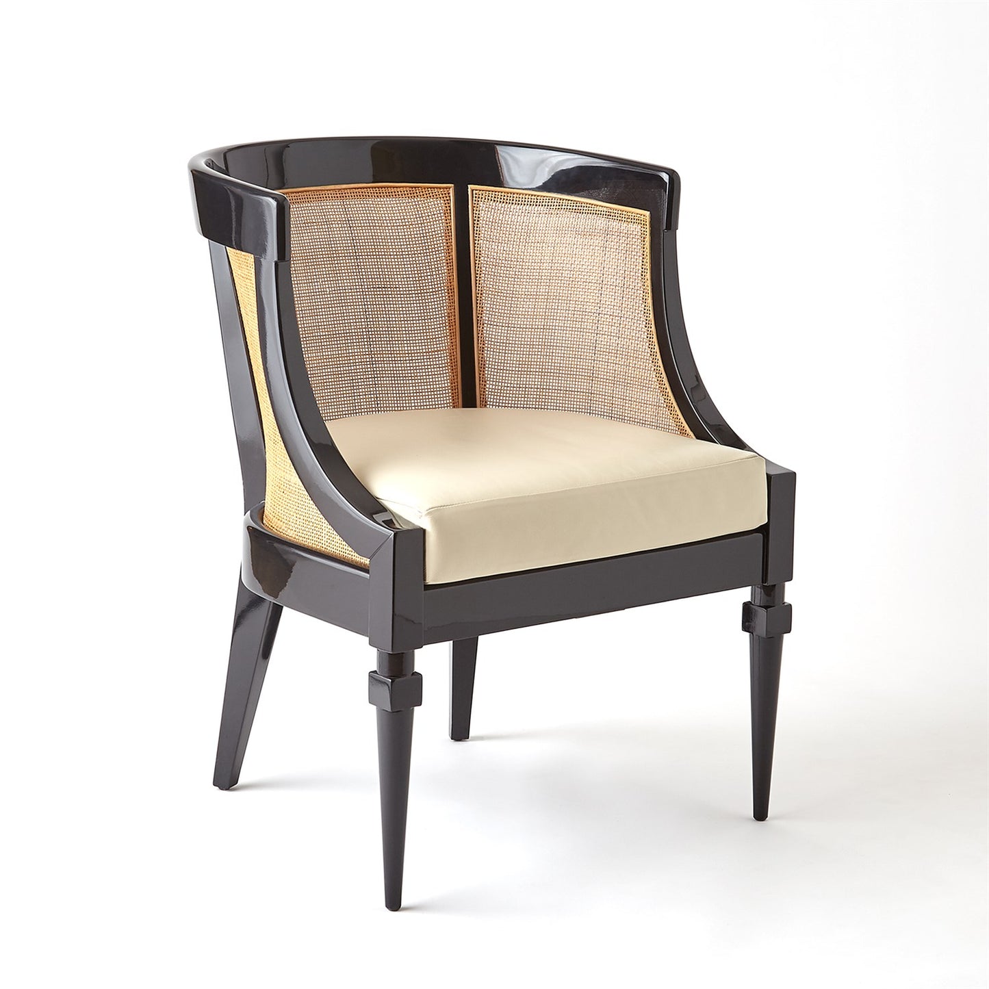 Cane Chair - Black