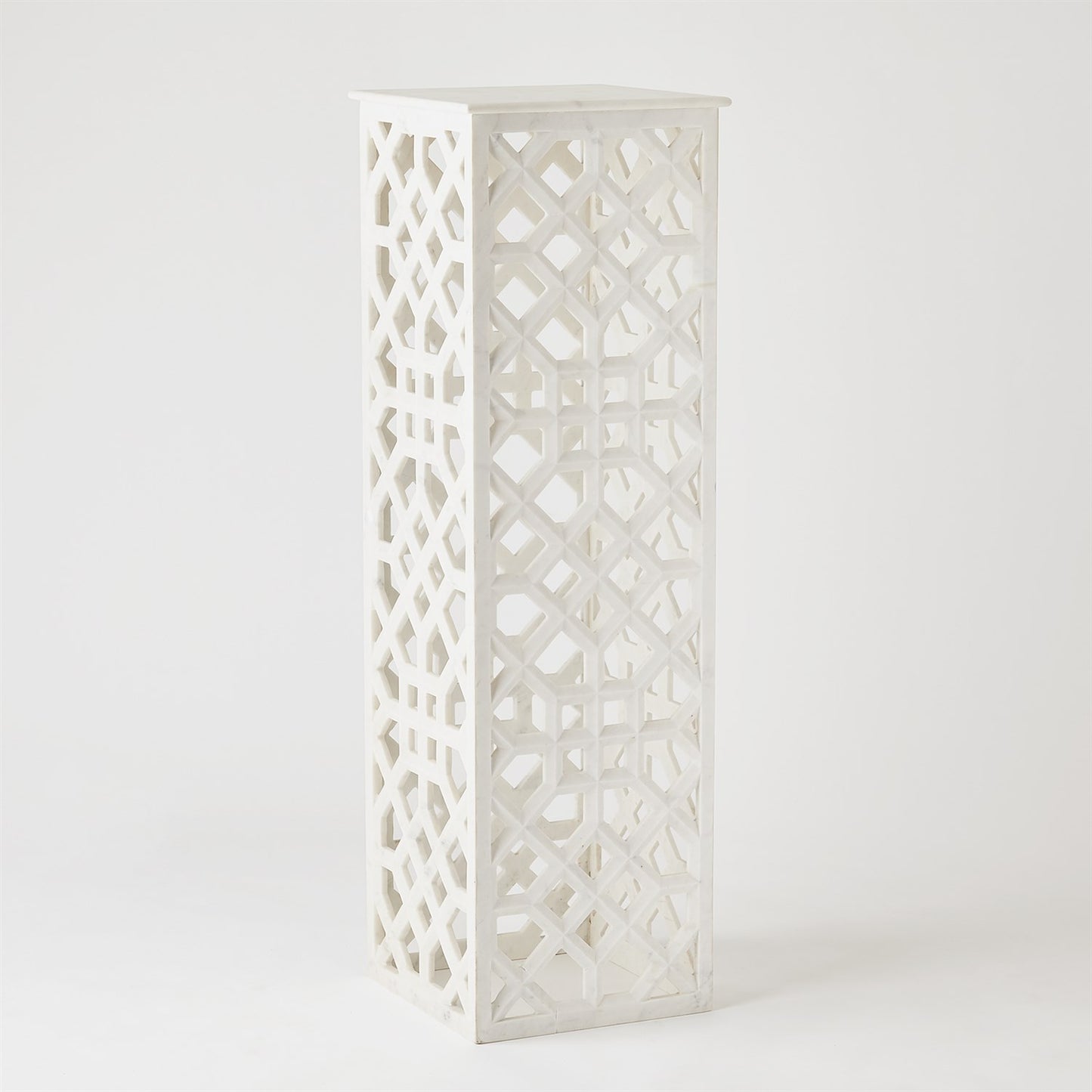 Marble Fret 48"H Pedestal