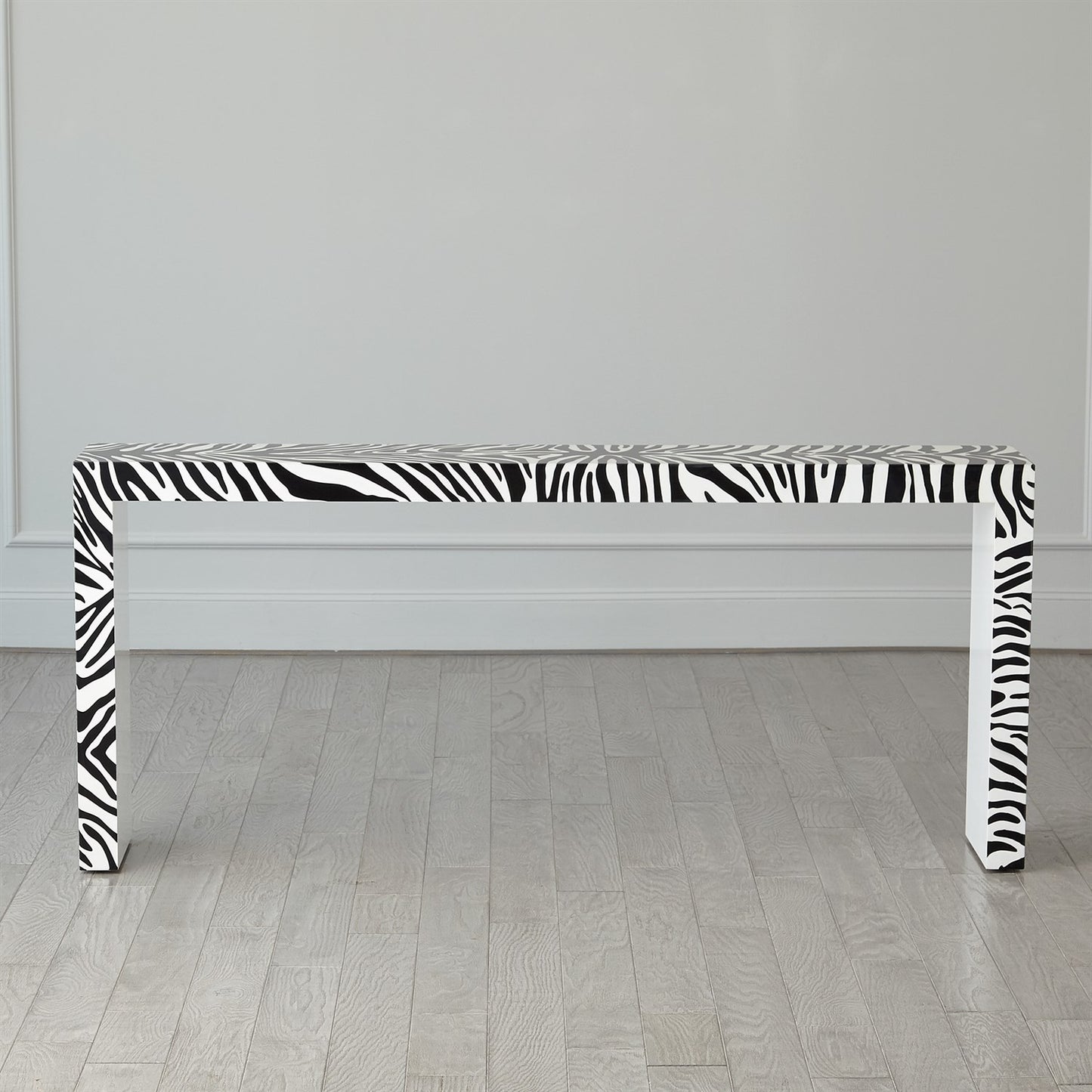 Parson Table - Zebra Lacquer