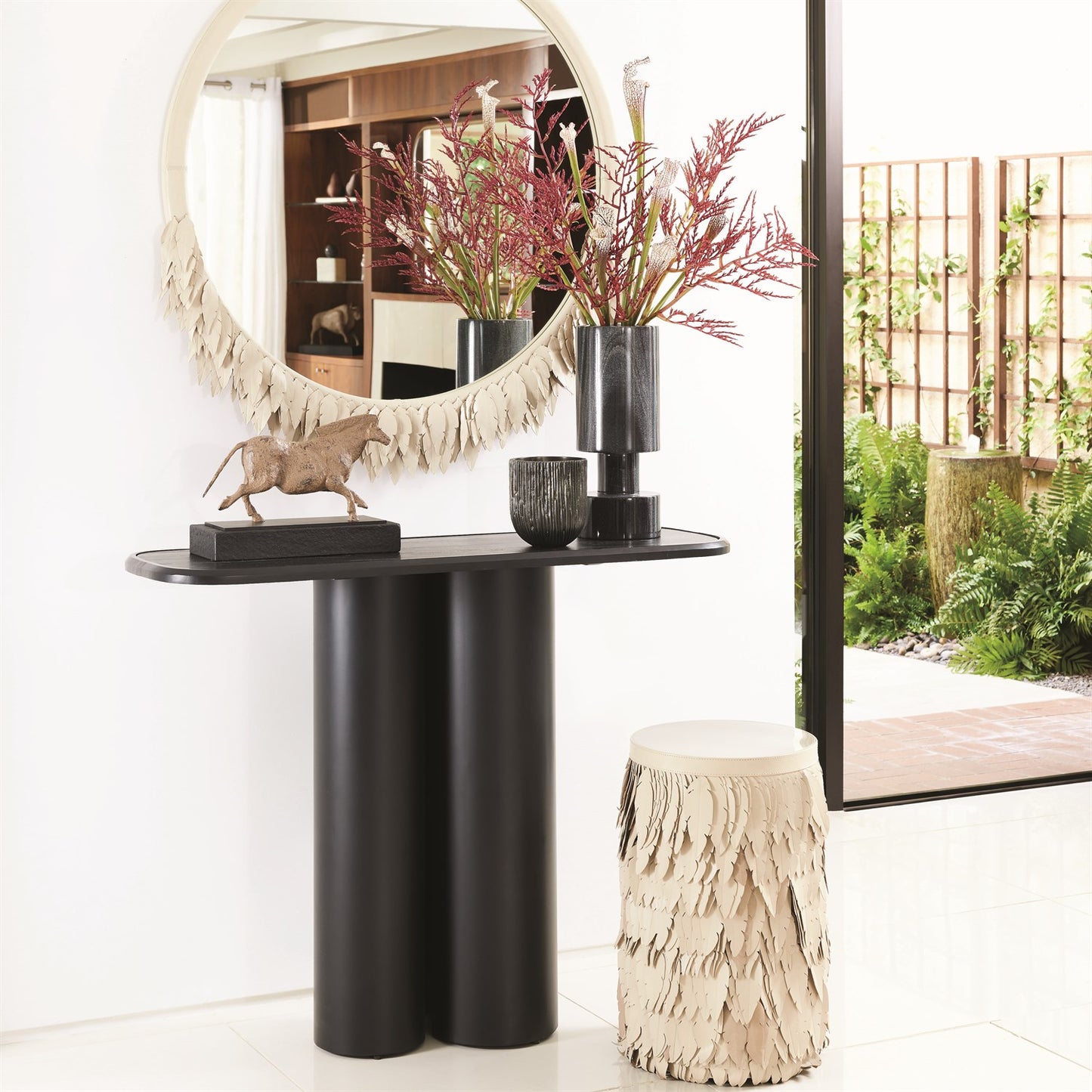 Emily Mirror - Ivory