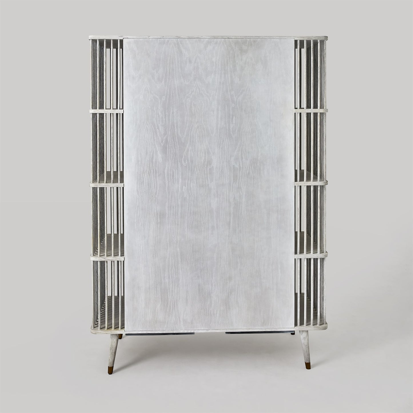 Arbor Tall Cabinet-White Washed