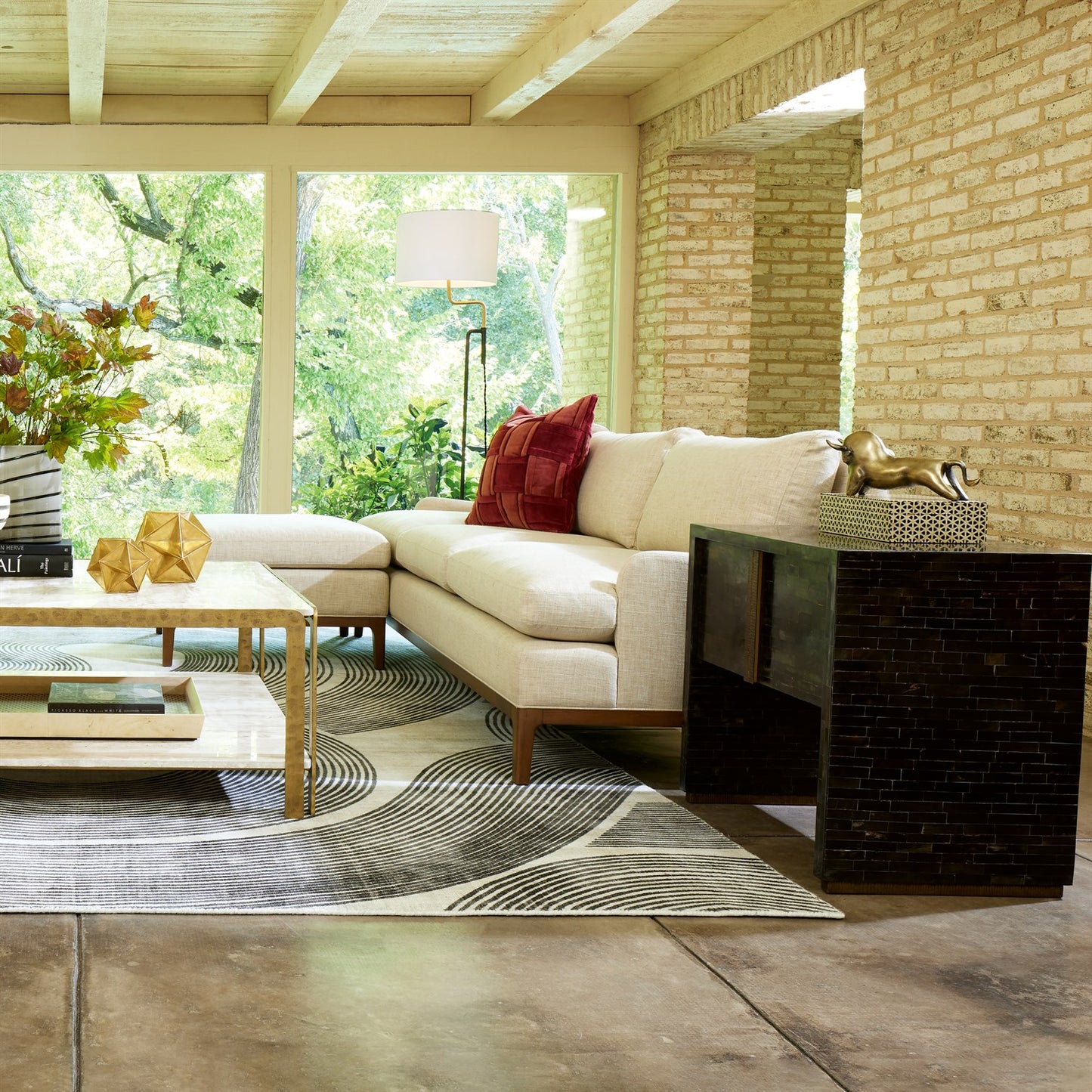 Laguna Ottoman - Natural