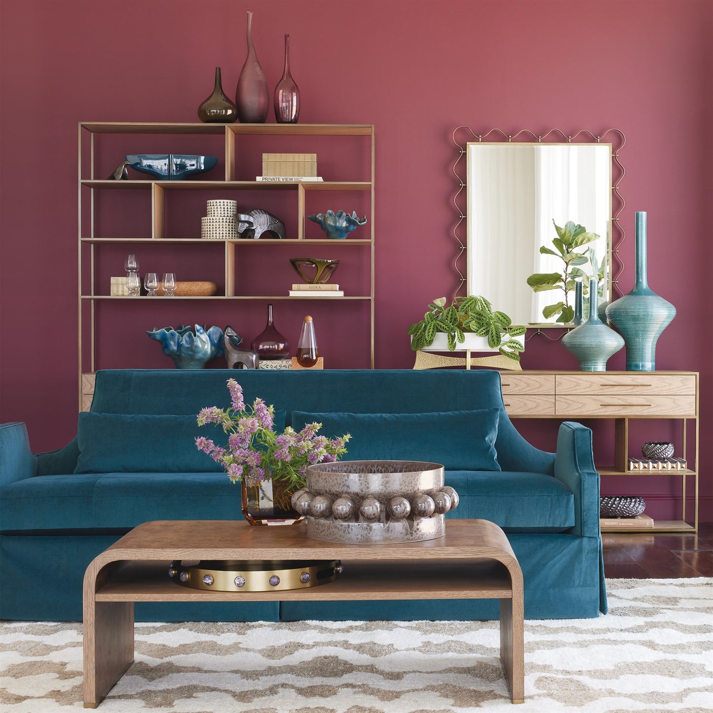 Mack Etagere - Oak