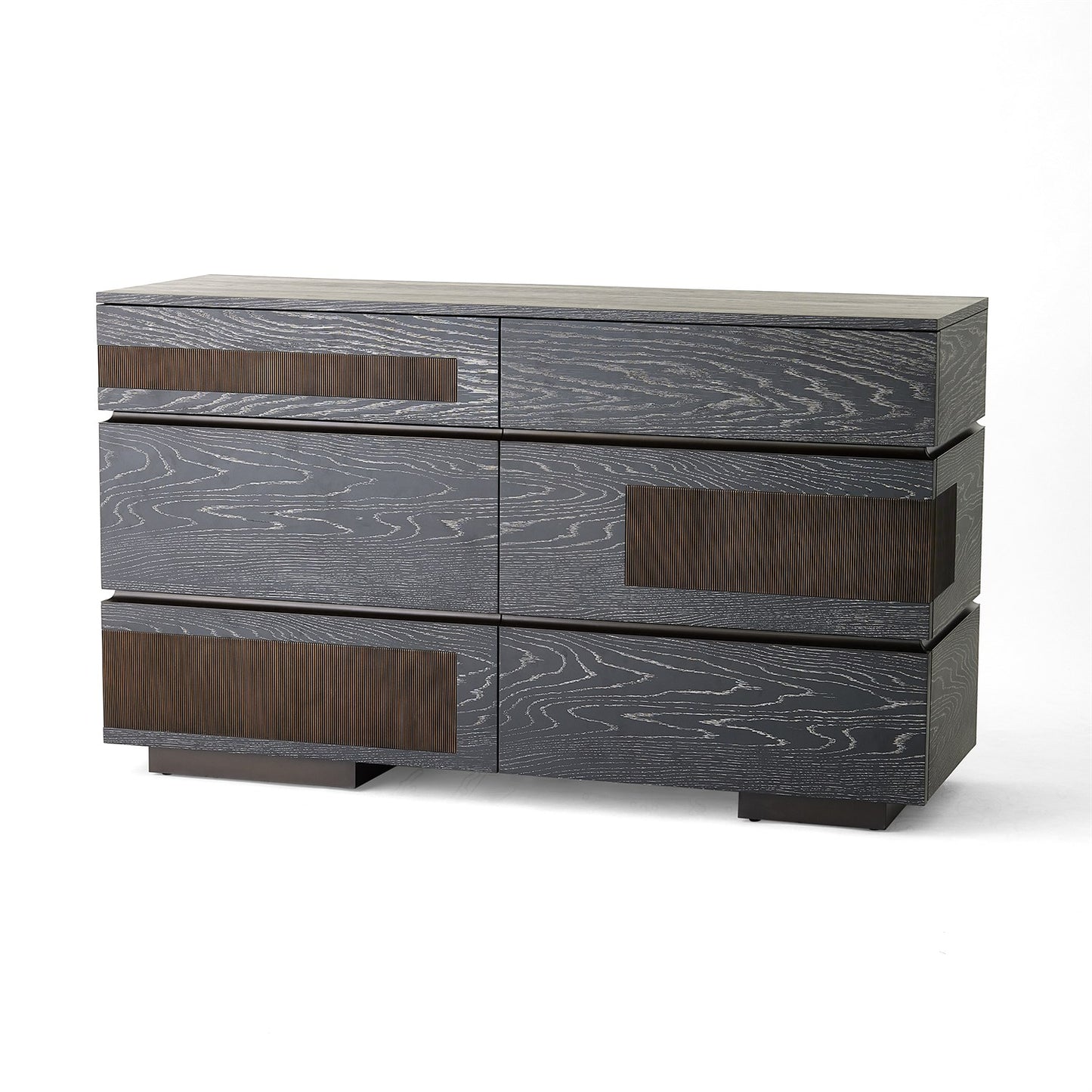 Brazil Dresser-Black Cerused Oak