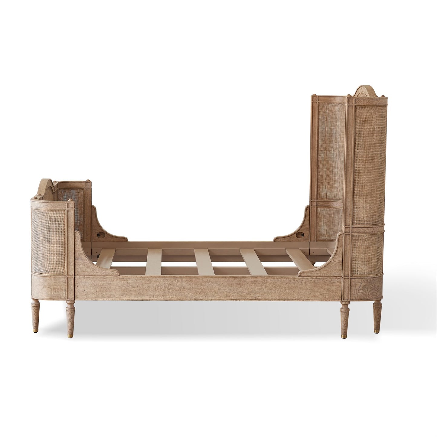 Josephine Bed - Bleached Oak - Queen/King