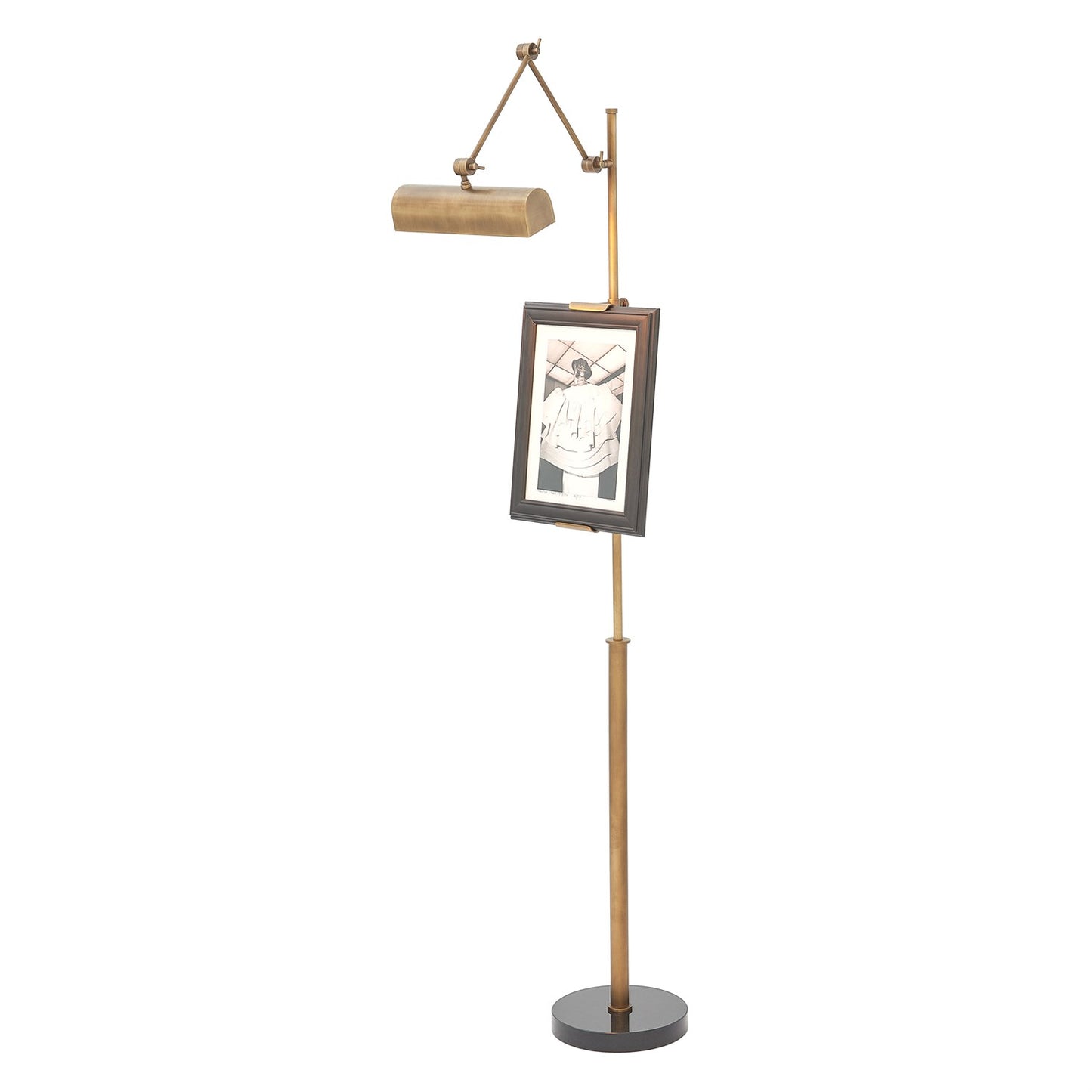 Display Floor Lamp - Brass