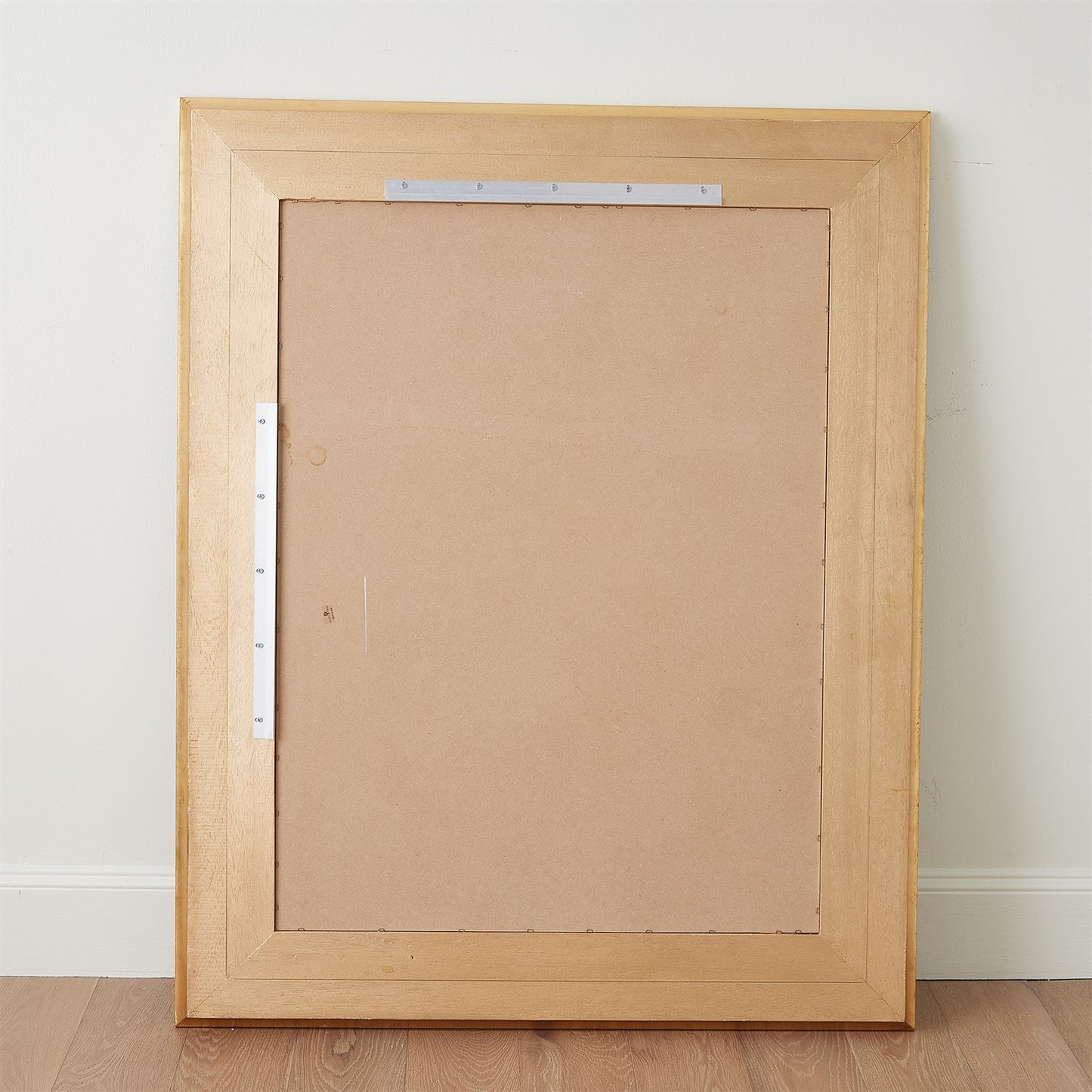 Delicate Basketweave Mirror - Gold