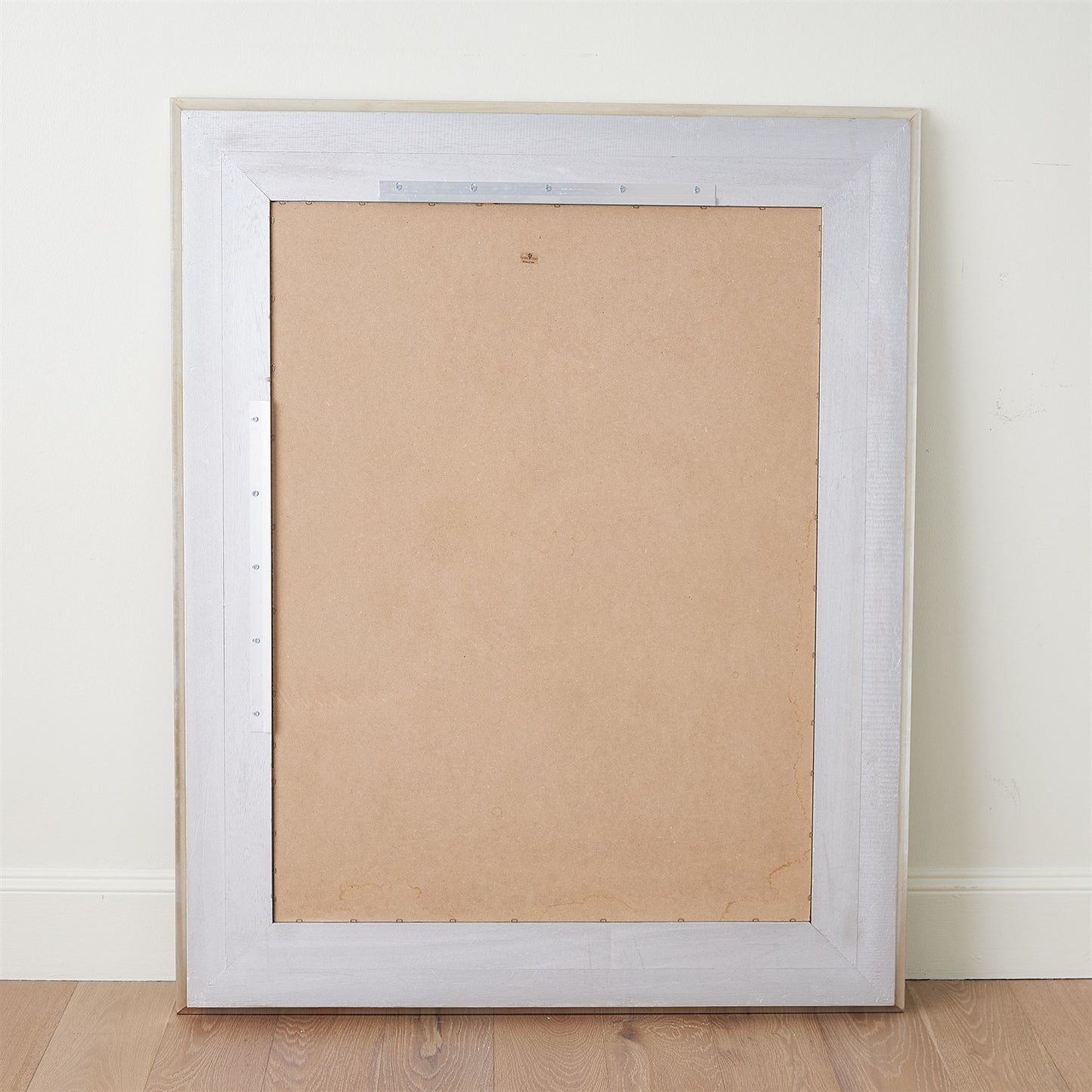 Delicate Basketweave Mirror - Silver