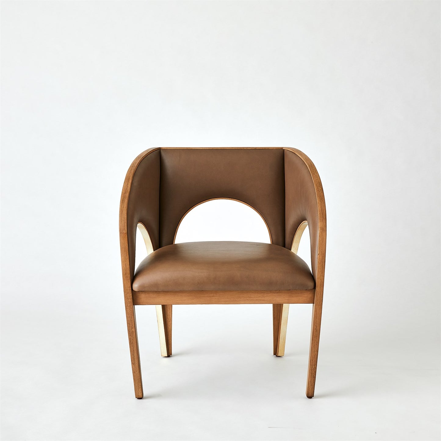 Arches Occasional Chair - Nutmeg / Champagne