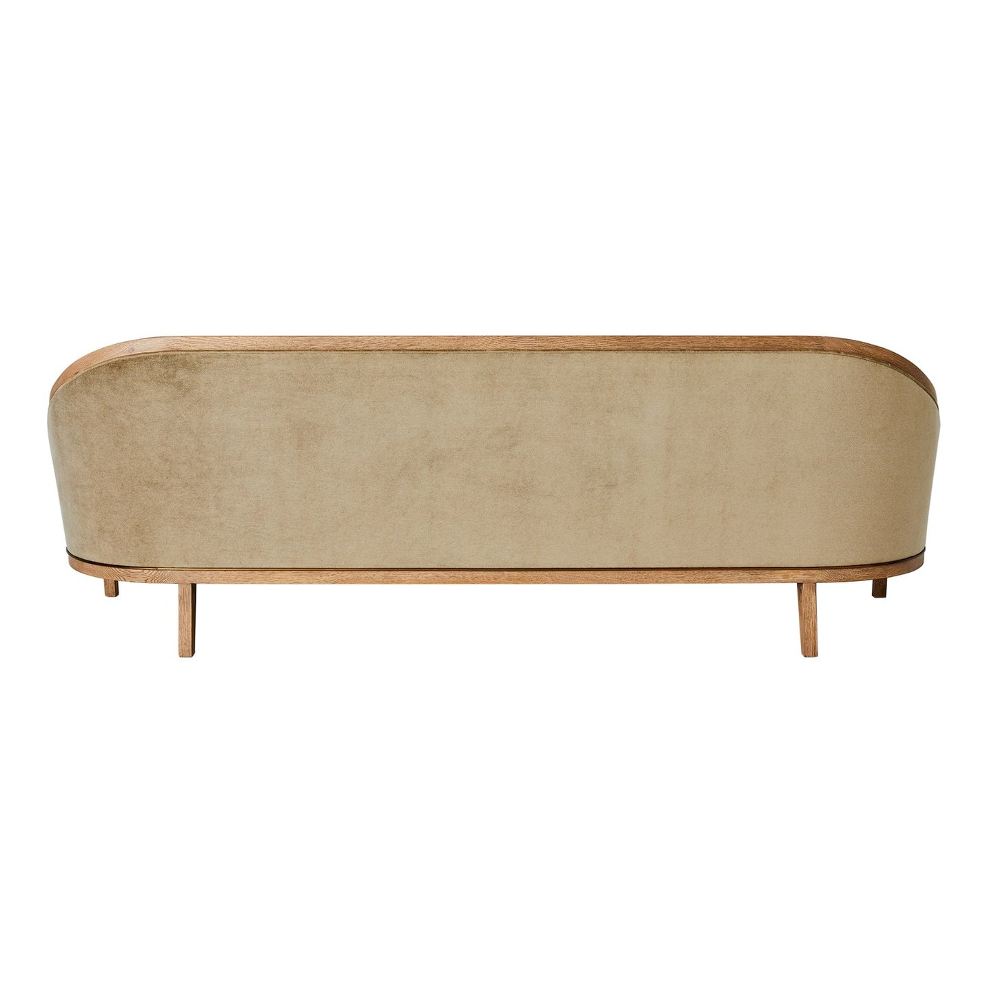 Tailored Sofa - Bleached Oak - Lulu Pebble