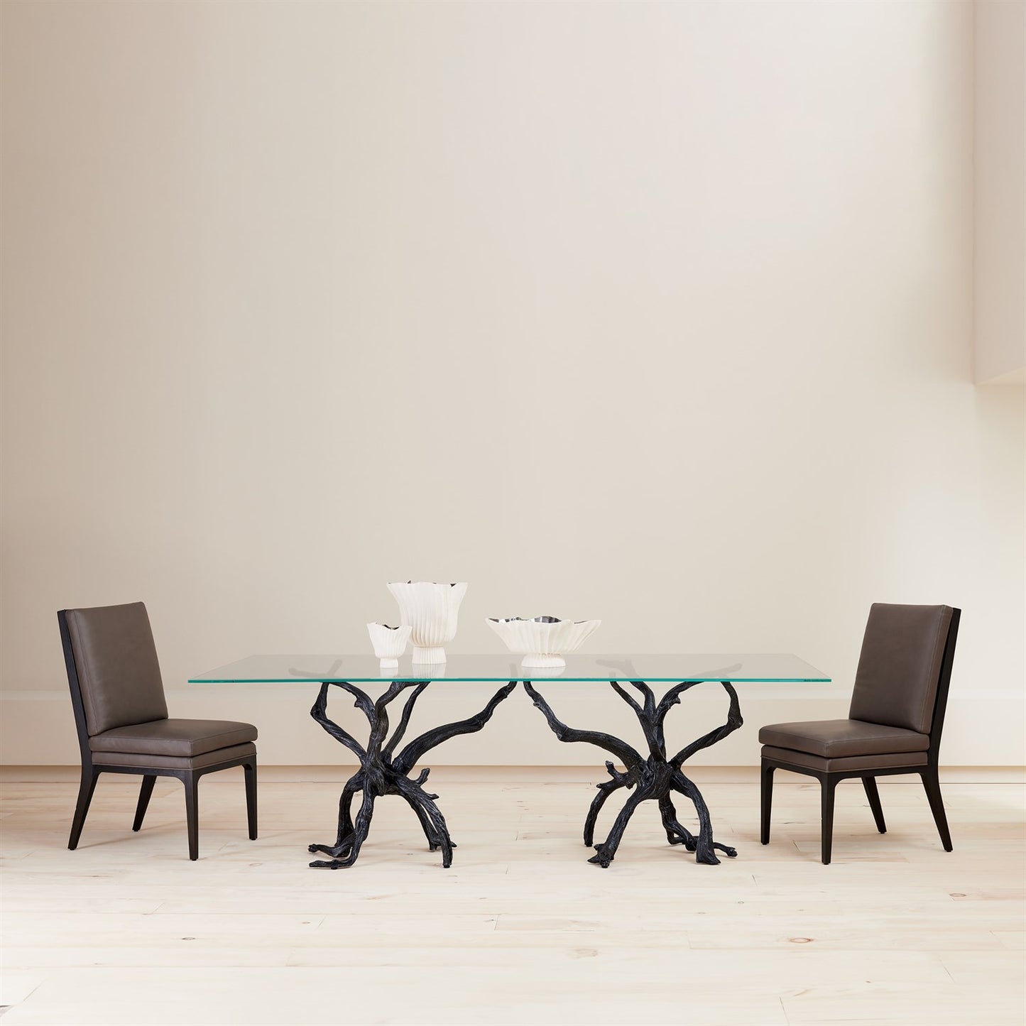 Monterey Rectangle 96" Dining Table - Natural Iron