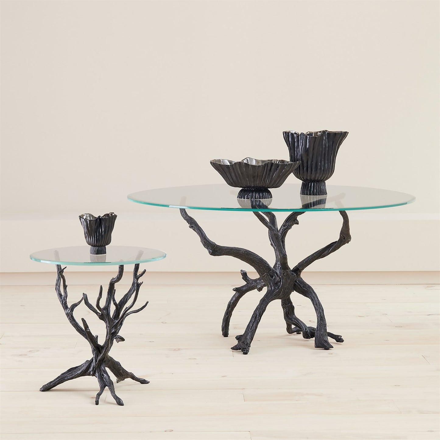 Monterey 60"Dia Dining Table - Natural Iron