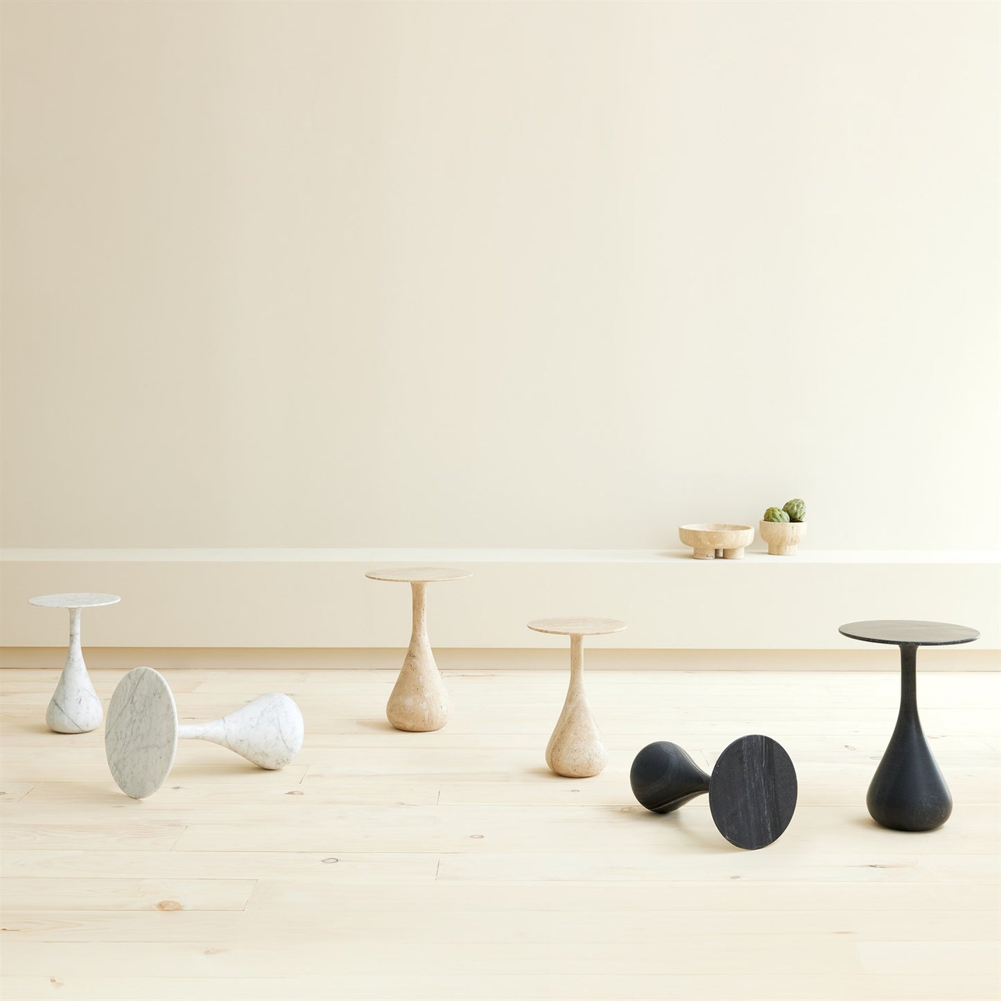 Dea Table - Grey White - 2 Sizes