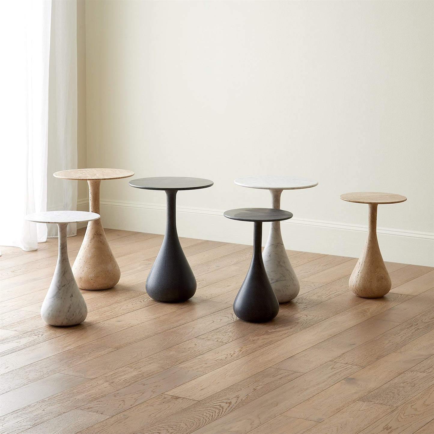 Dea Table - Grey White - 2 Sizes