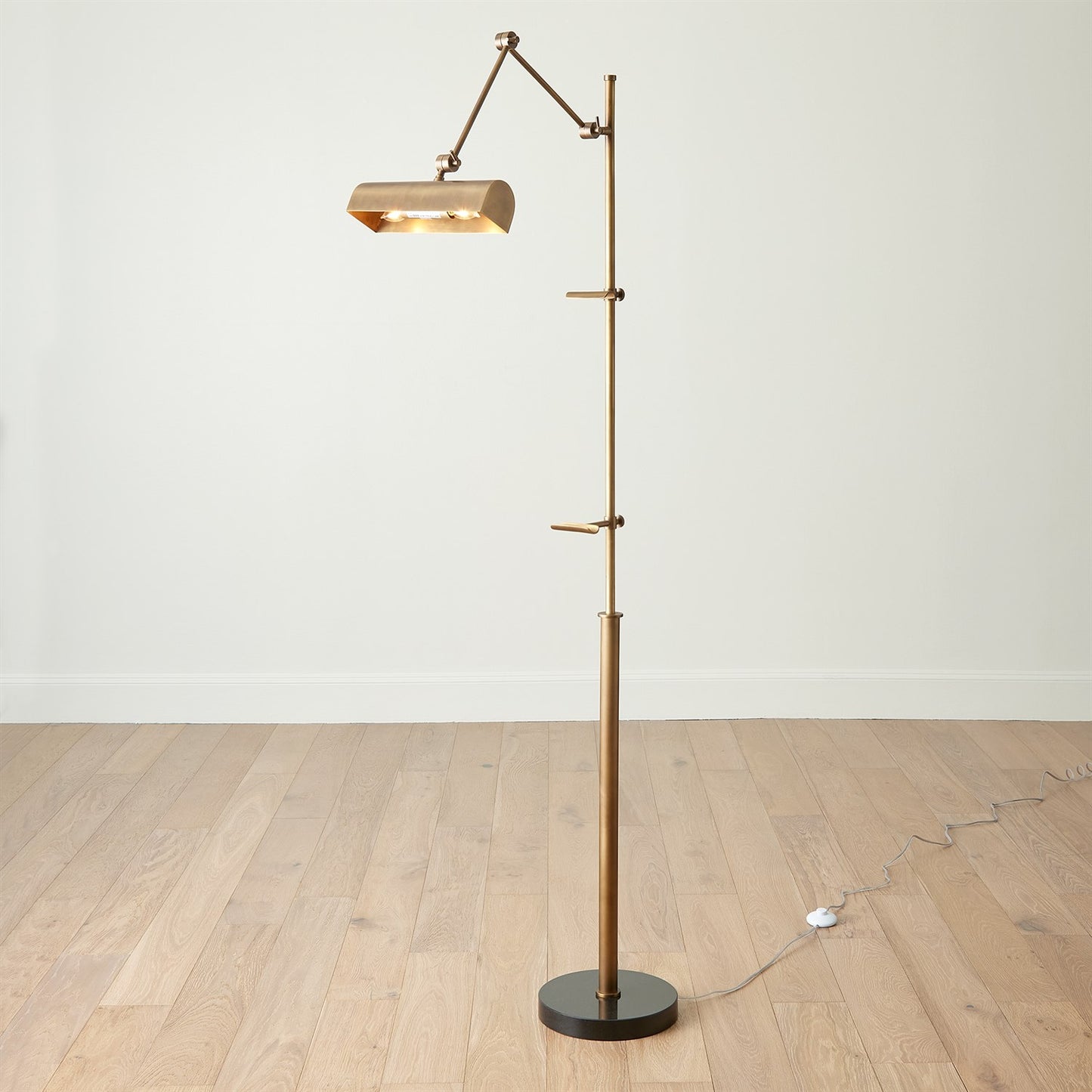 Display Floor Lamp - Brass