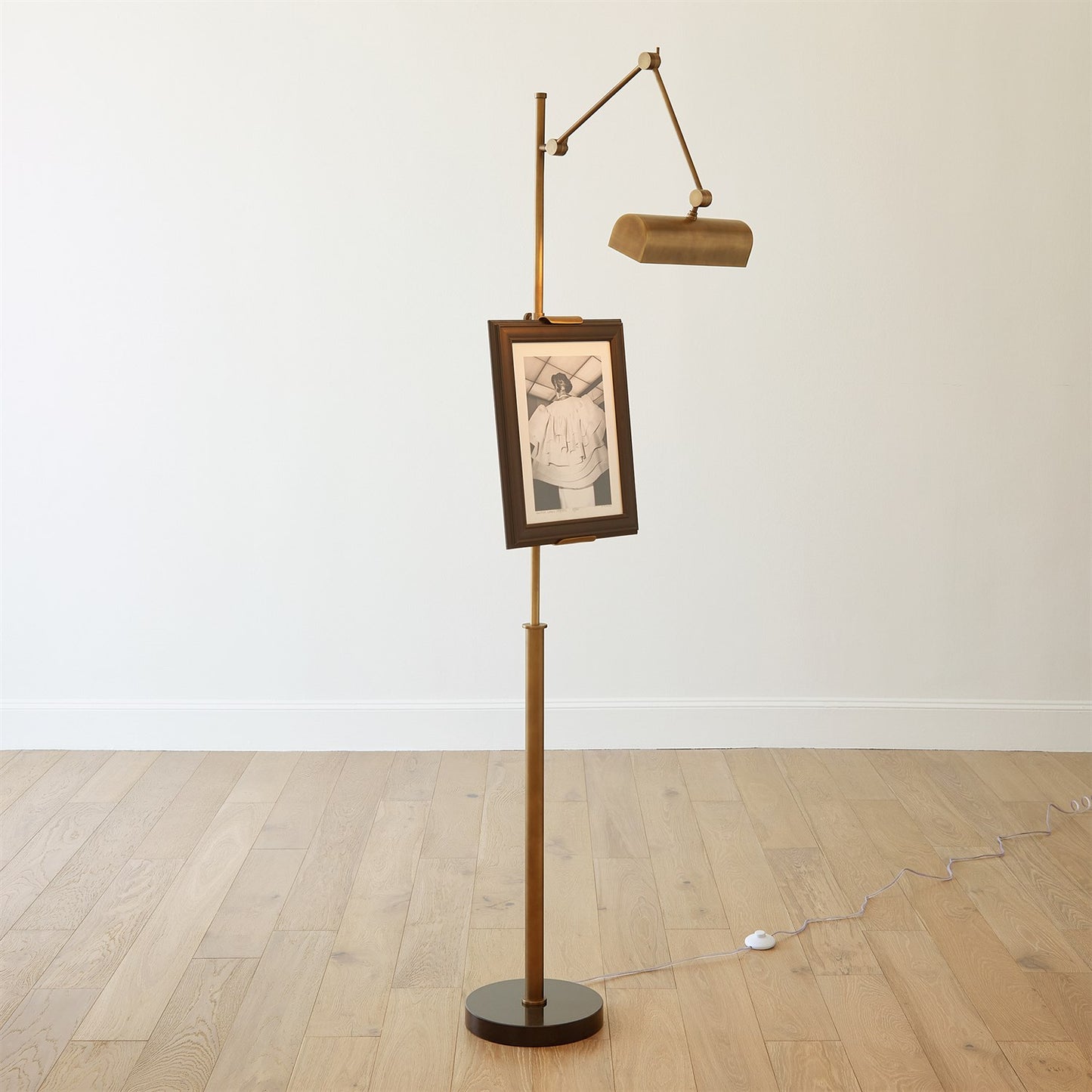 Display Floor Lamp - Brass