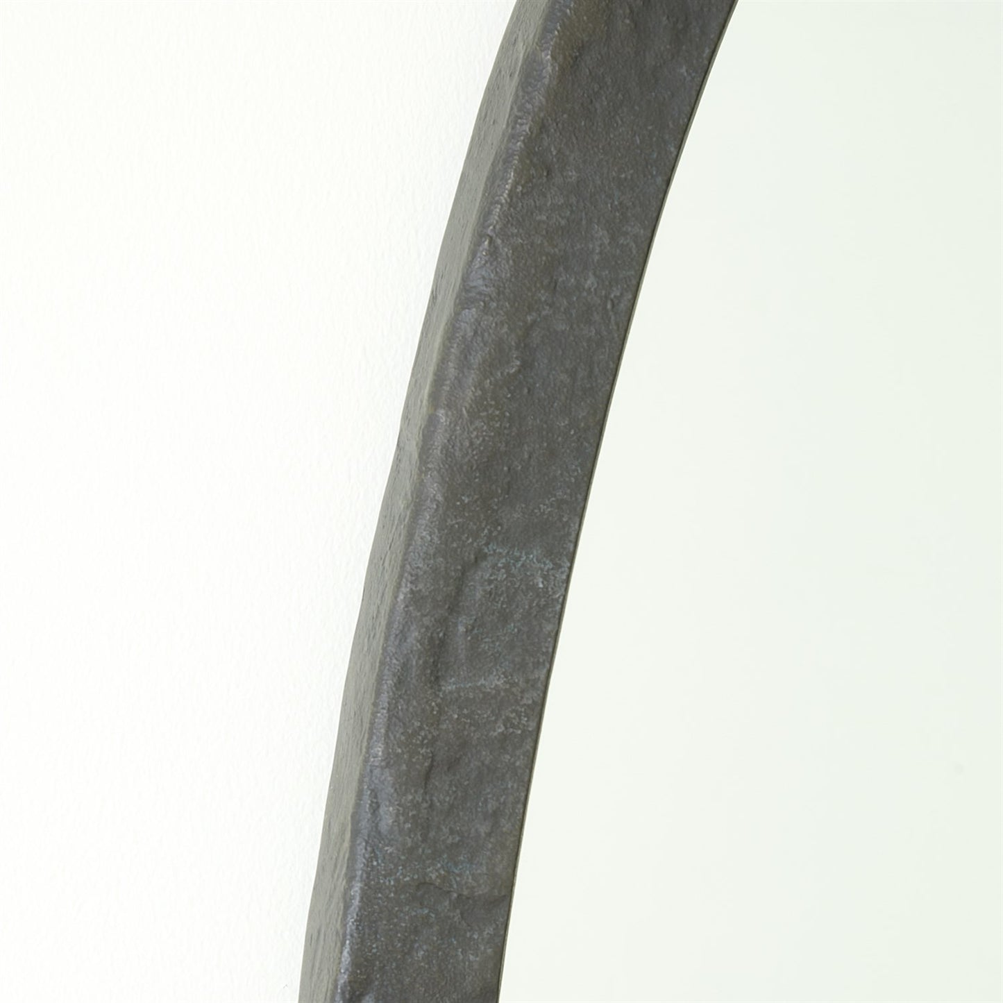 Oval Mirror-Forged Iron