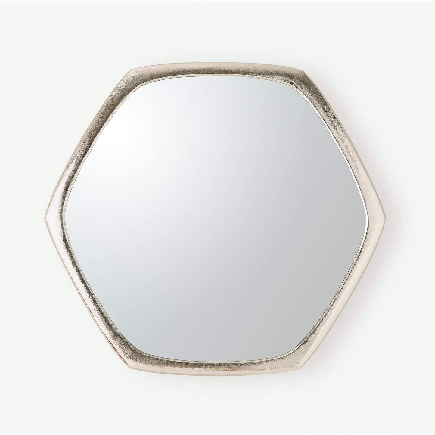 Hexagon Mirror - Nickel