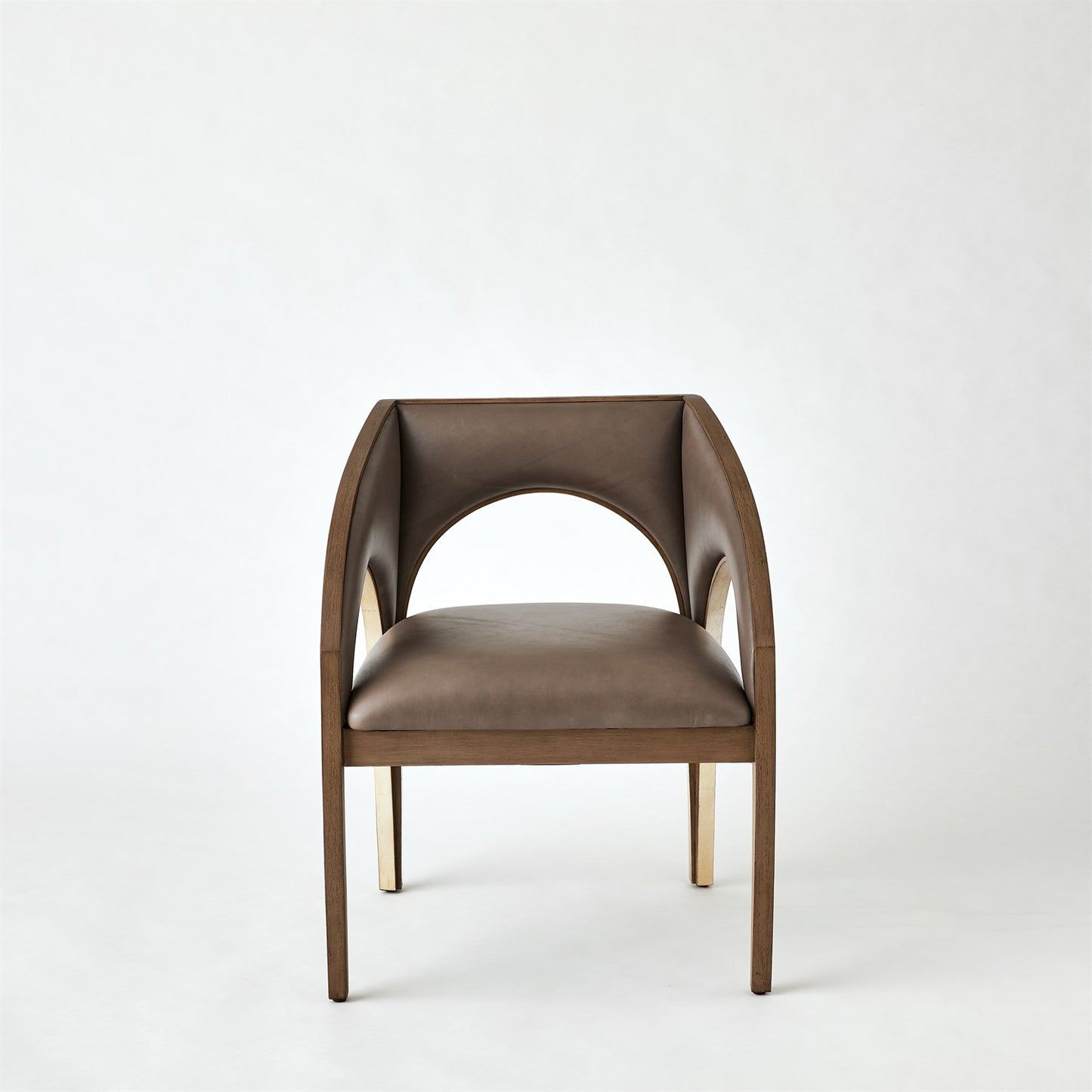 Arches Dining Chair - Nutmeg / Champagne