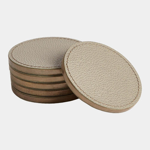 Barbara Barry S/6 Alpen Coasters-Bark - Grats Decor Interior Design & Build Inc.