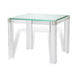 Acrylic & Glass 37" Game/Breakfast Table - Grats Decor Interior Design & Build Inc.