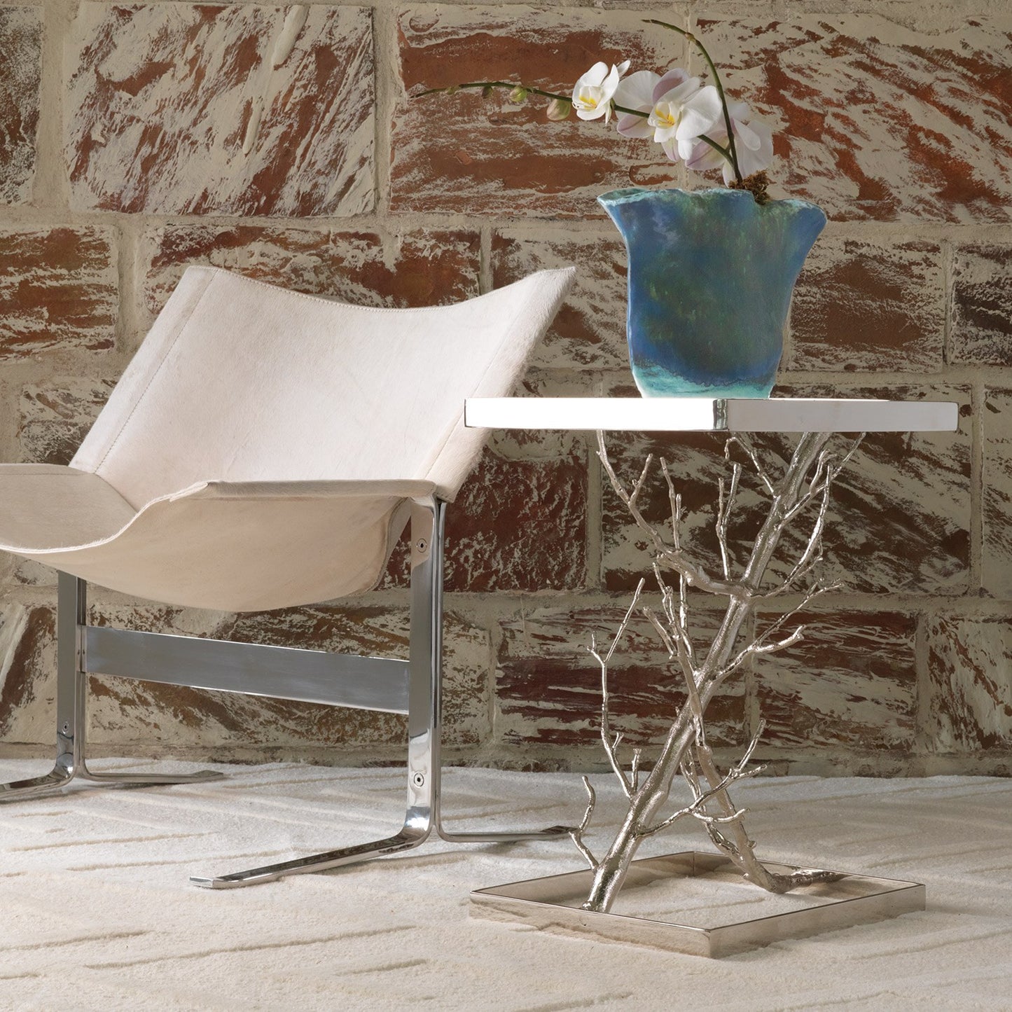 Tree 16" Side Table - Grats Decor Interior Design & Build Inc.