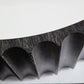 Reflective 40"Dia Column Cocktail Table-Black Cerused Oak - Grats Decor Interior Design & Build Inc.