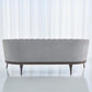 Channel Back Sofa - Silversmith Fabric - Grats Decor Interior Design & Build Inc.